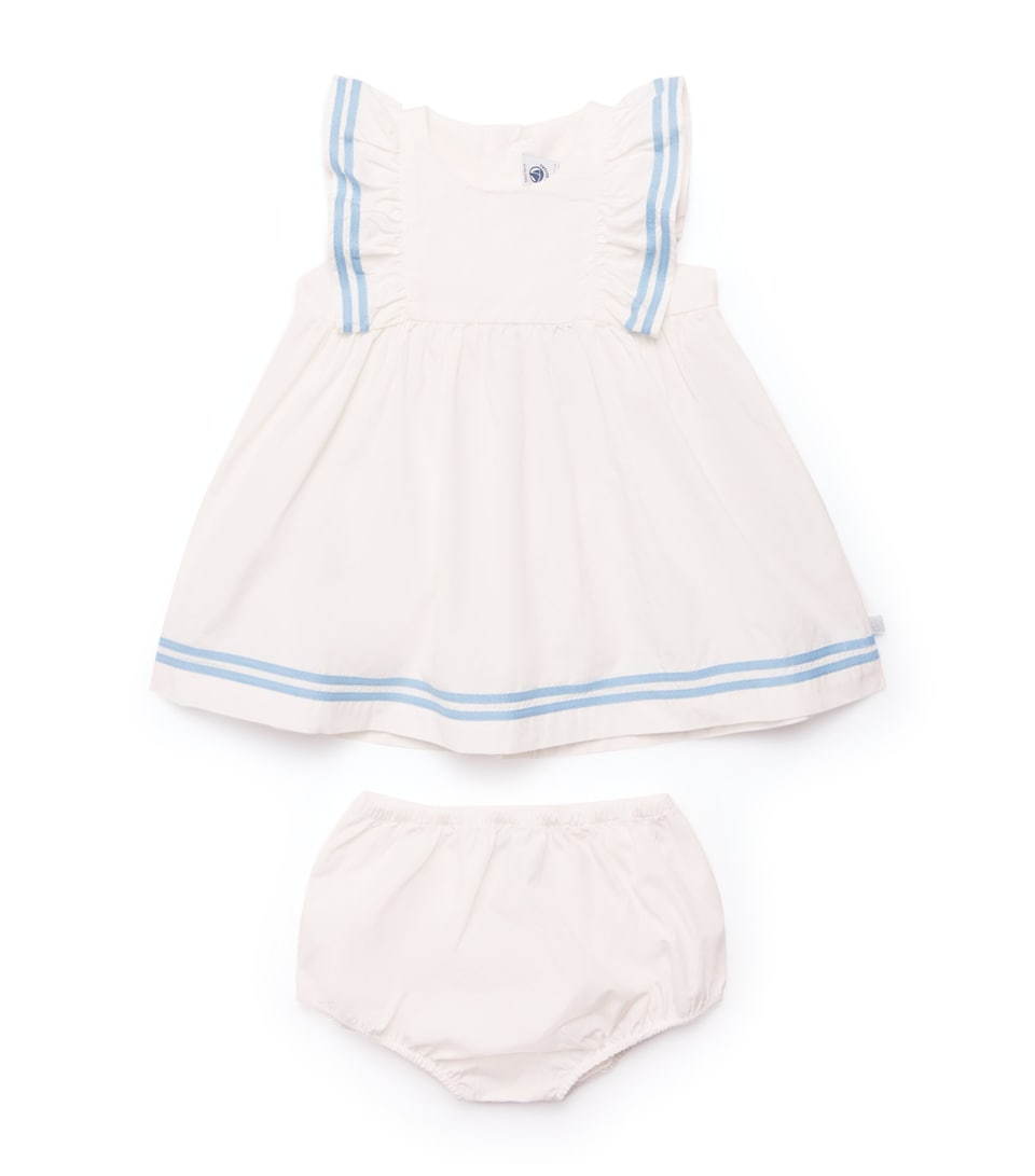 Cotton Dress and Bloomers Set (3-24 Months)