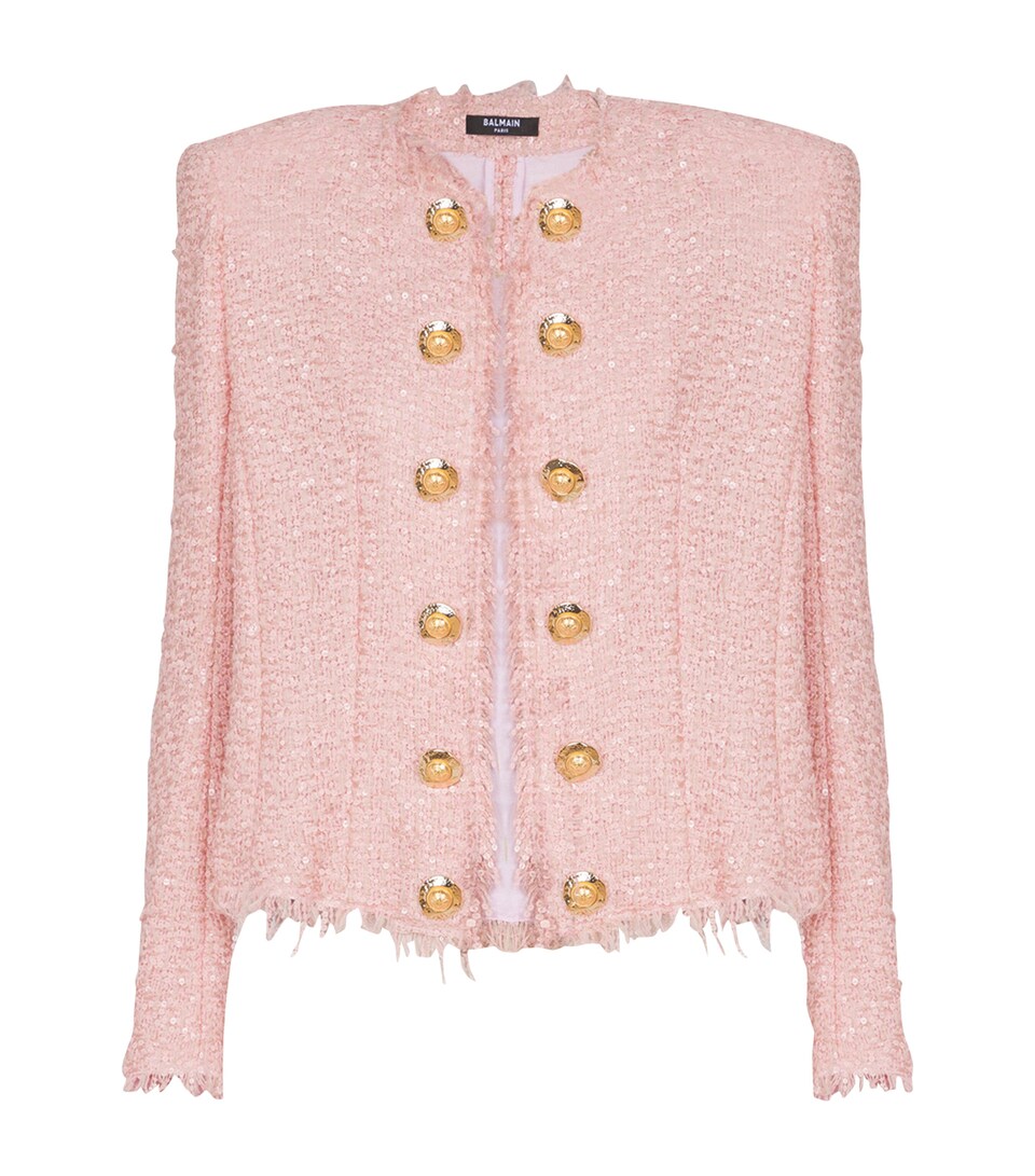 Tweed Sequinned Blazer