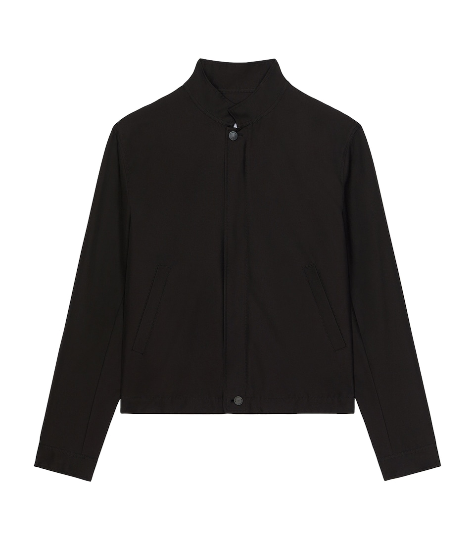 Givenchy Mens Zip-Up Bomber Jacket