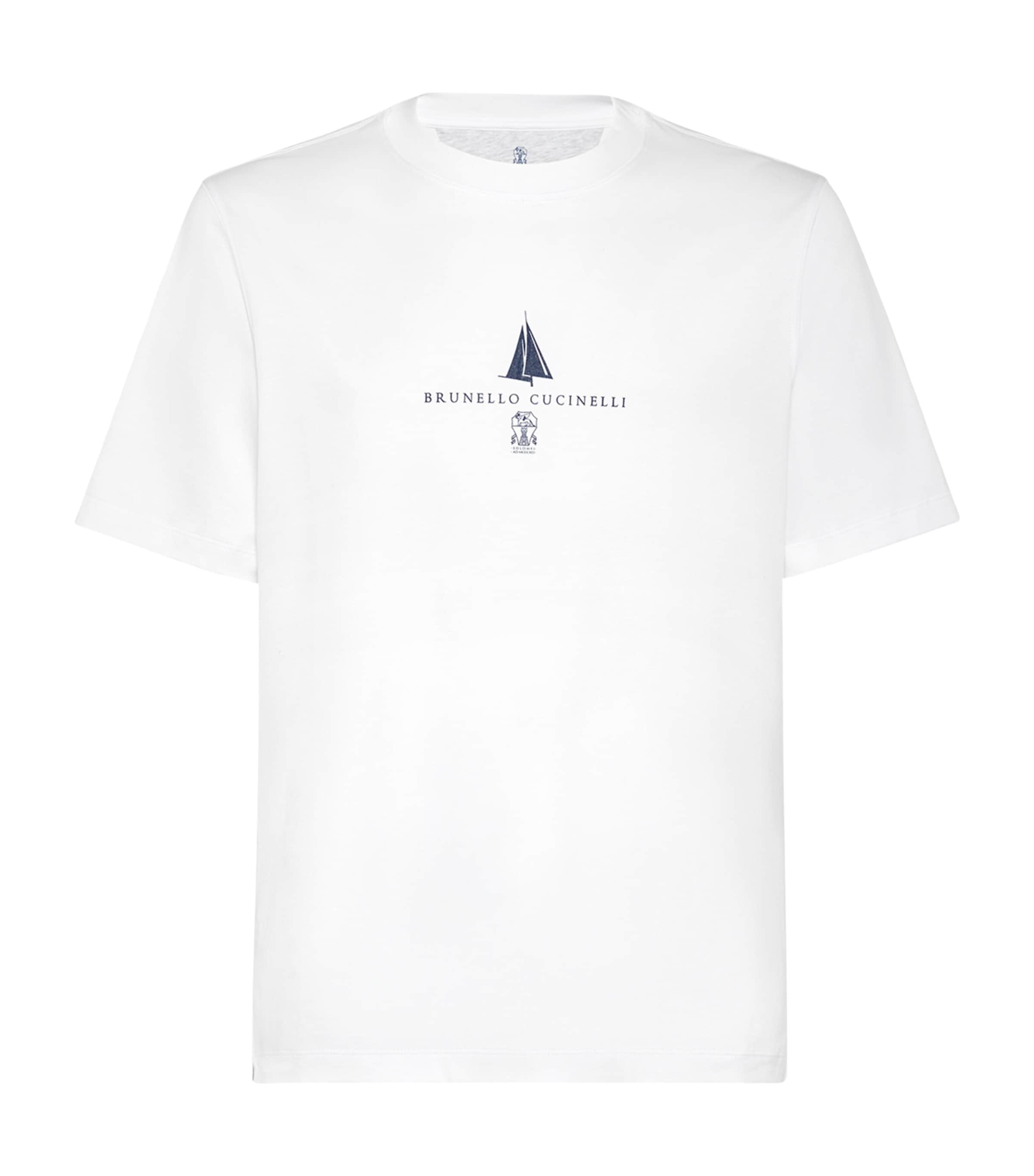 Brunello Cucinelli Cotton-Jersey Solomeo T-Shirt | Harrods US