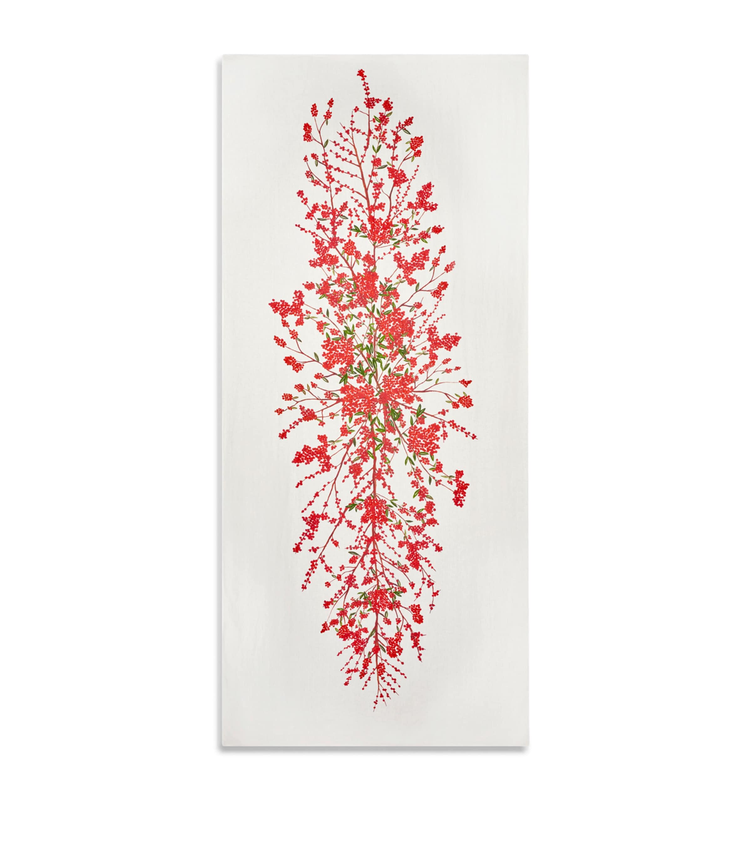 Summerill & Bishop Linen Les Airelles Tablecloth (165cm x 380cm) Red
