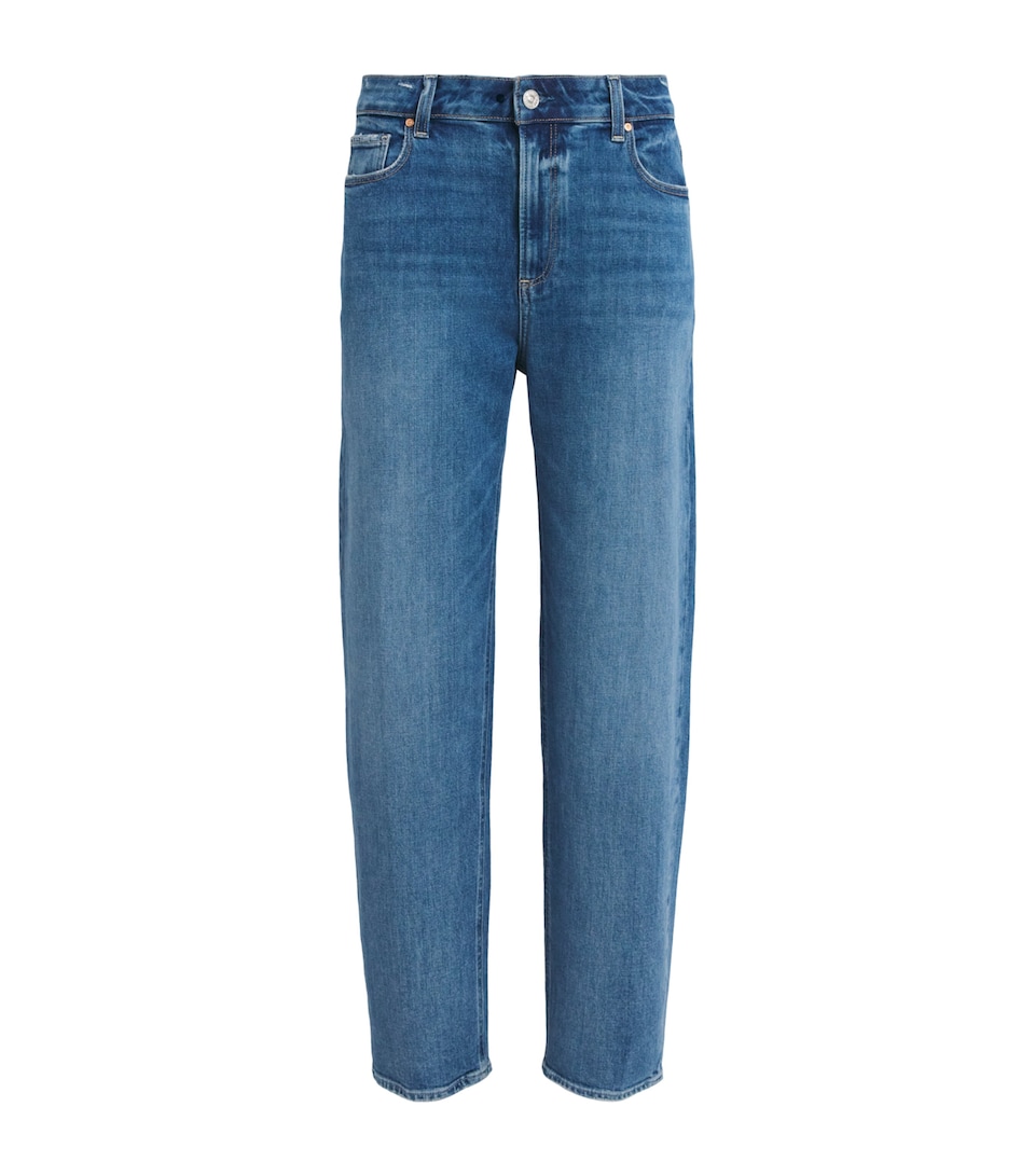 PAIGE Womens Stretch-Denim Alexis Wide-Leg Jeans Poet