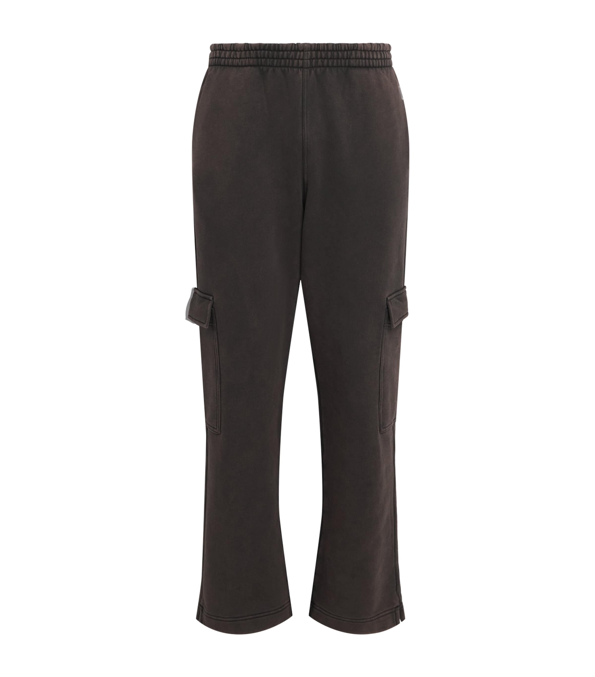 Represent Mens Cotton Initial Cargo Sweatpants Coffee