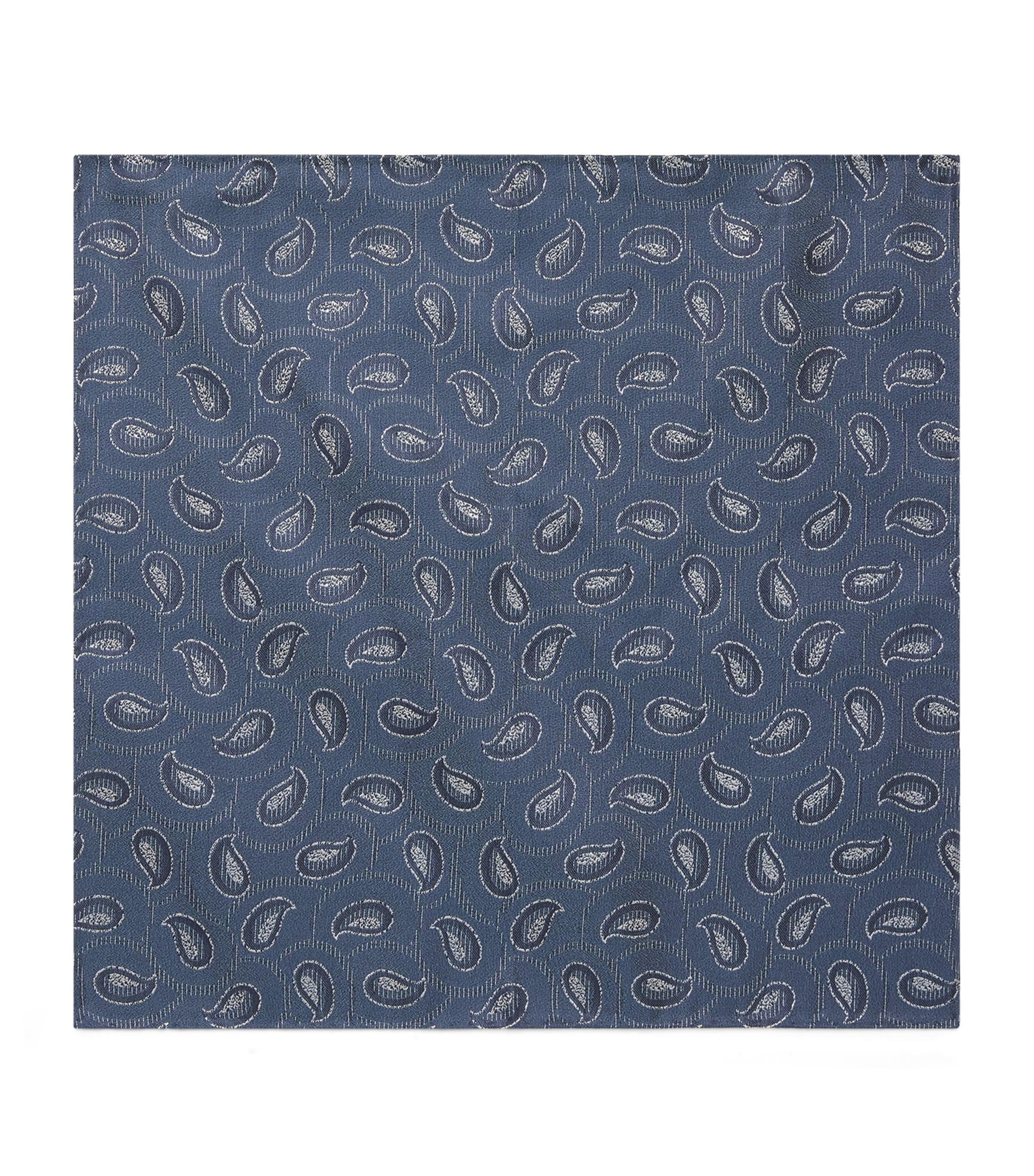 Silk Paisley Pocket Square