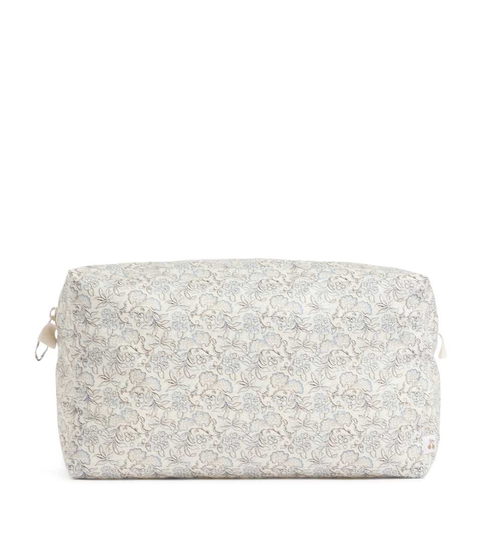 Coated Cotton Toiletry Bag