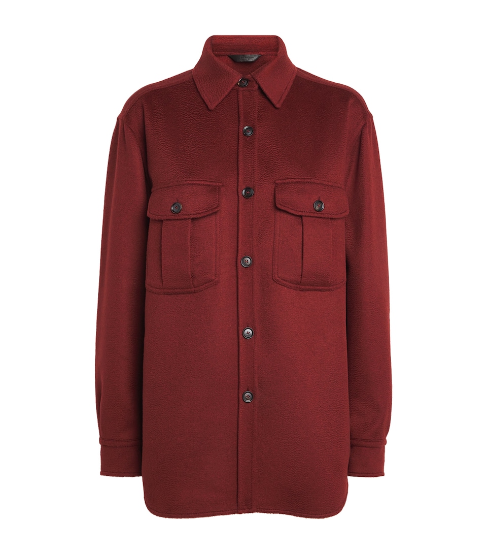 Cashmere Shirt Jacket