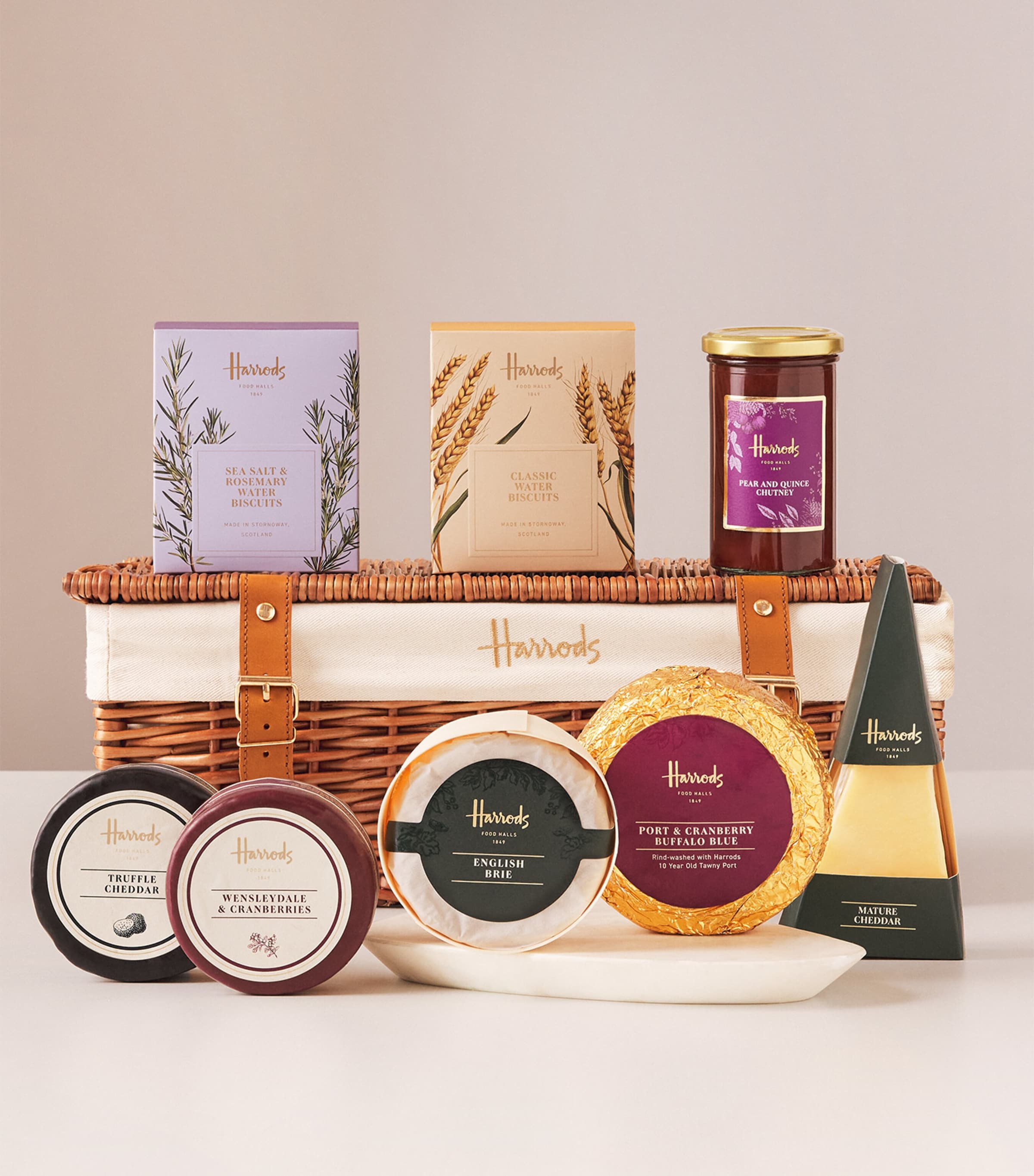 Harrods The Cheese Collection Hamper