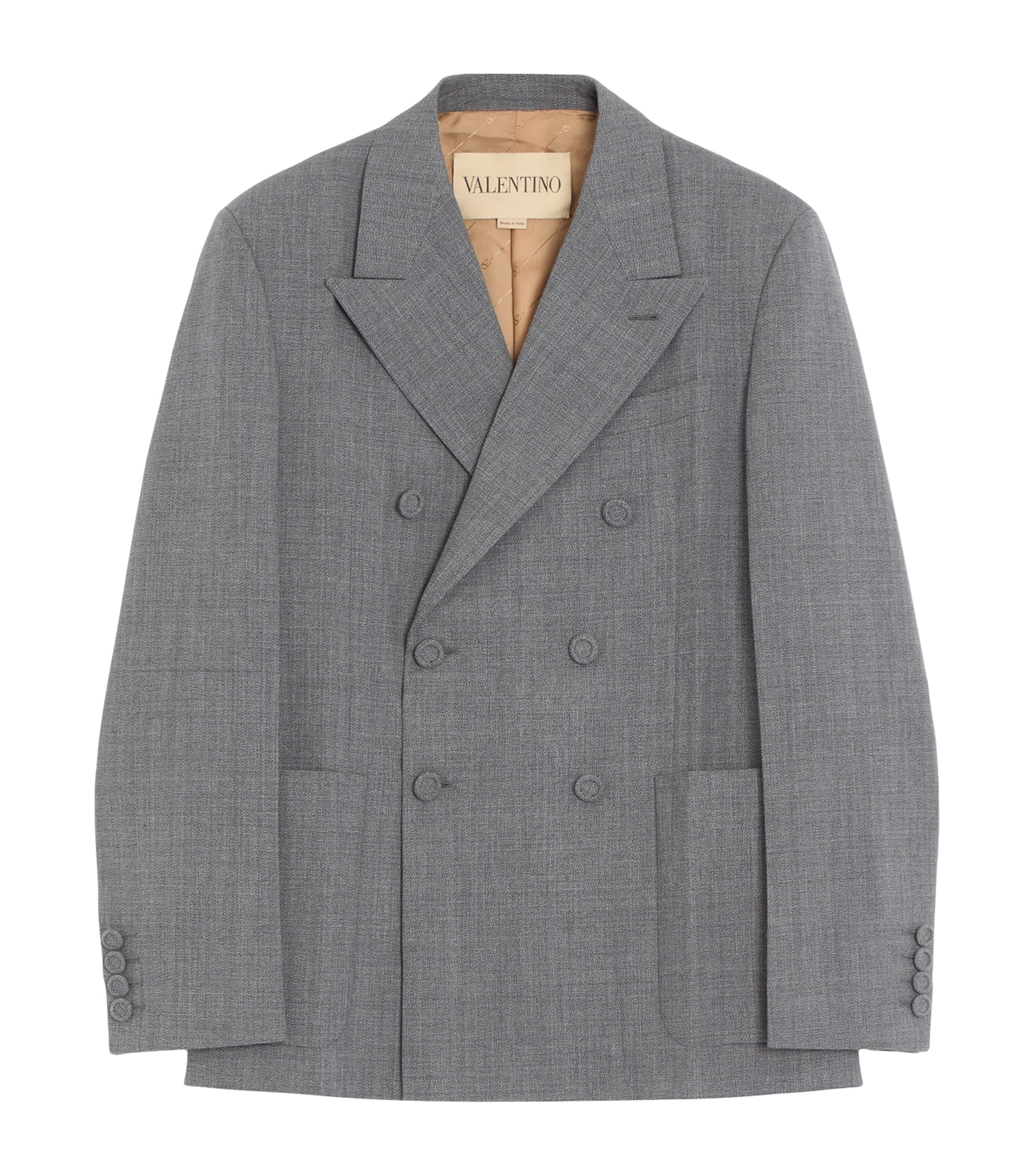 Valentino Garavani Mens Double-Breasted Blazer