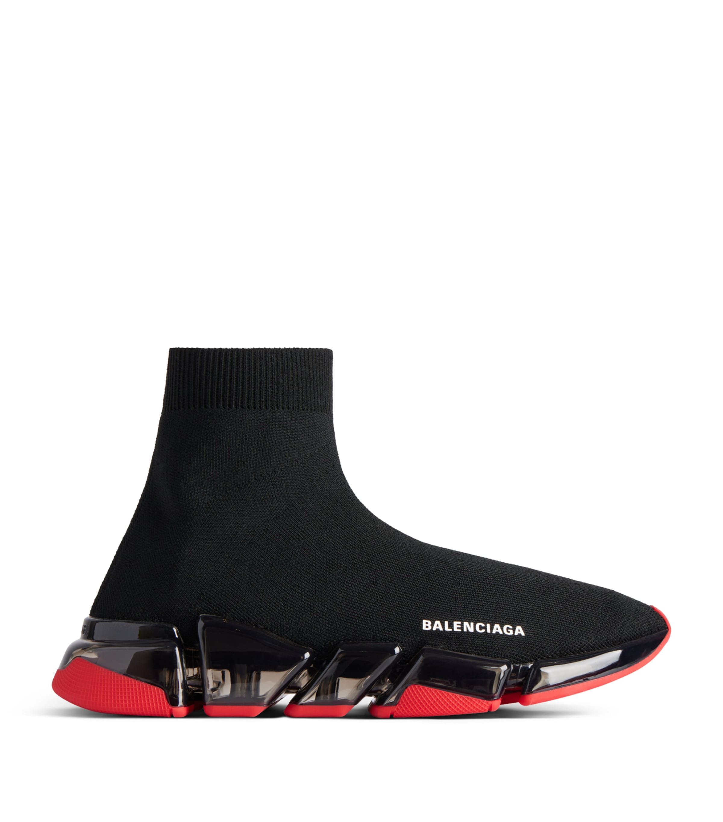 Men's Speed 2.0 Recycled Knit Sneaker in Black | Balenciaga US