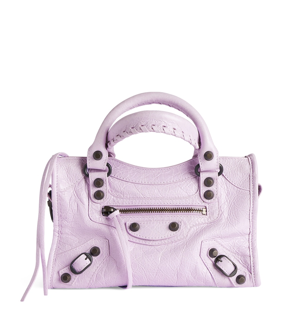 Mini Leather Le City Top-Handle Bag