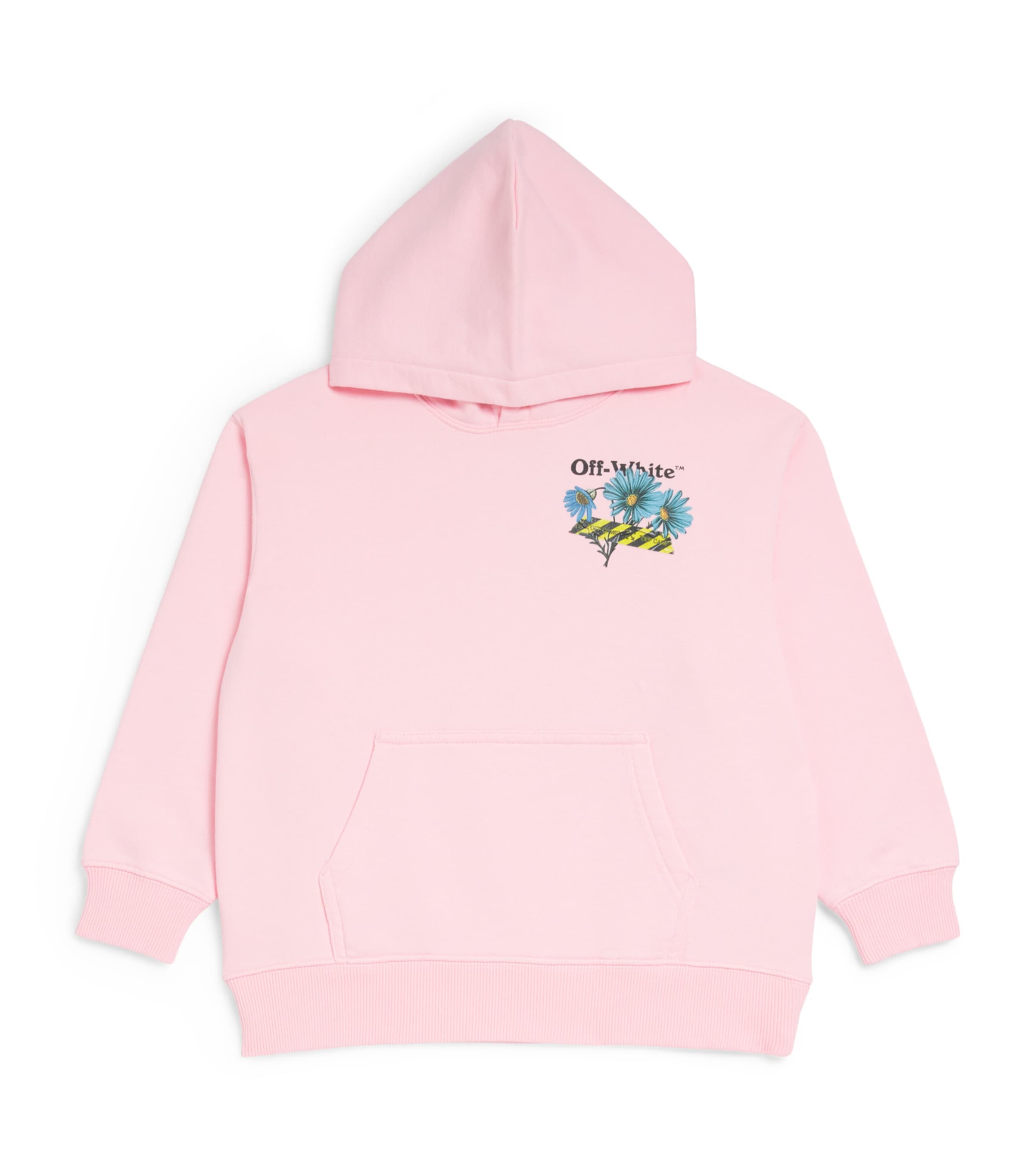 Off-White Kids Daisy Tape Sweatshirt (4-12+ Years) Ballet Slipper