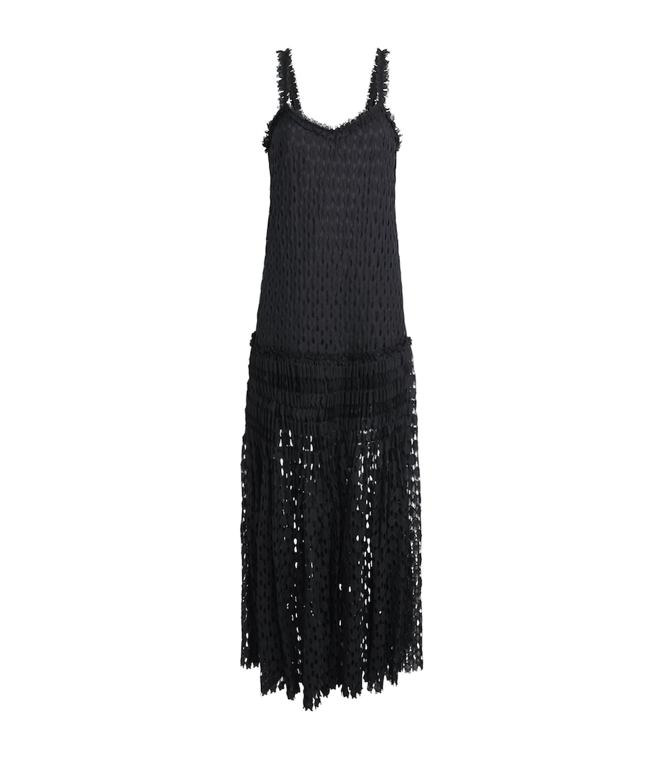 Ulla Johnson Womens Lace Sigrid Maxi Dress Black