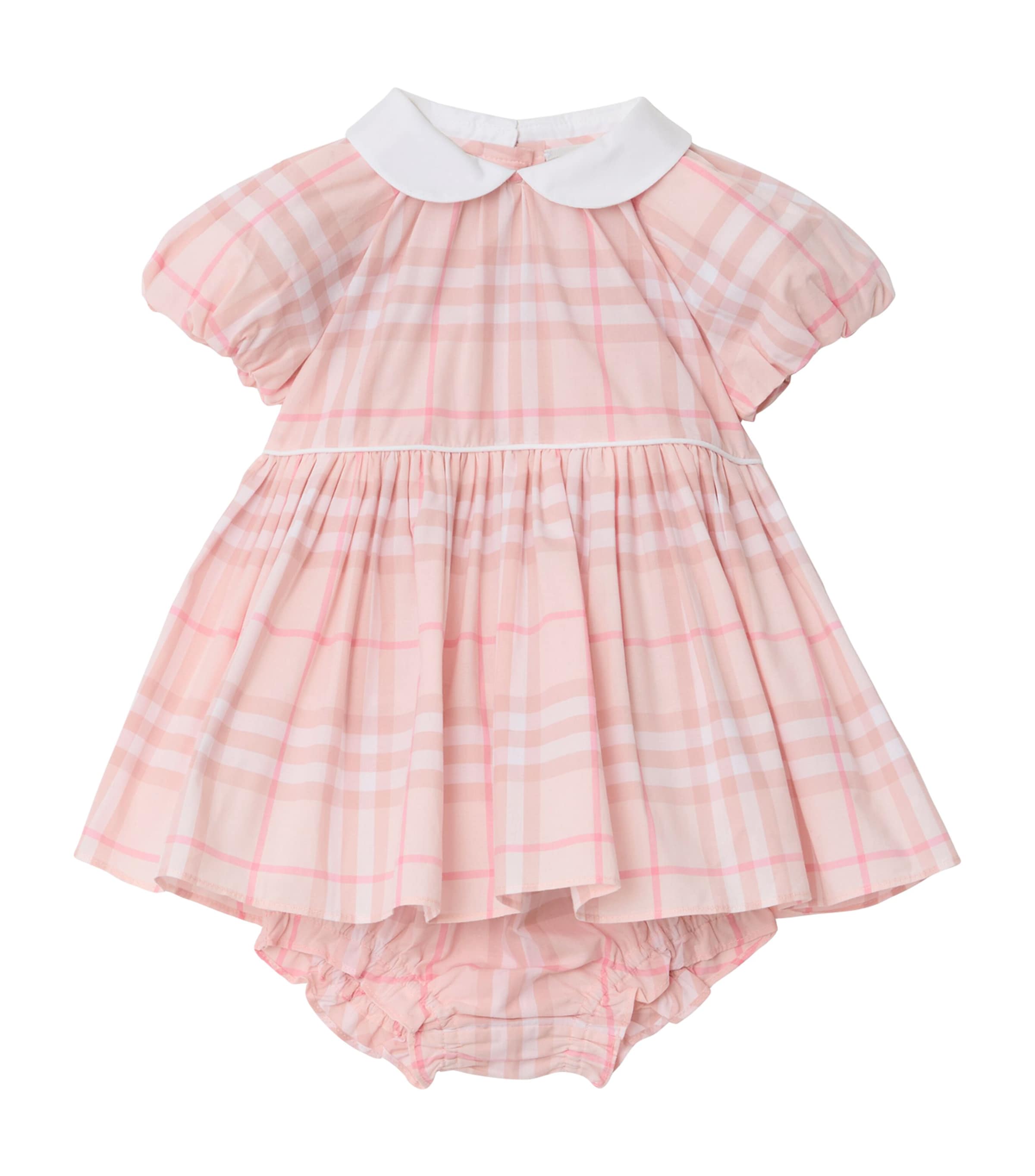 Cotton Check Dress and Bloomers Set (1-18 Months)
