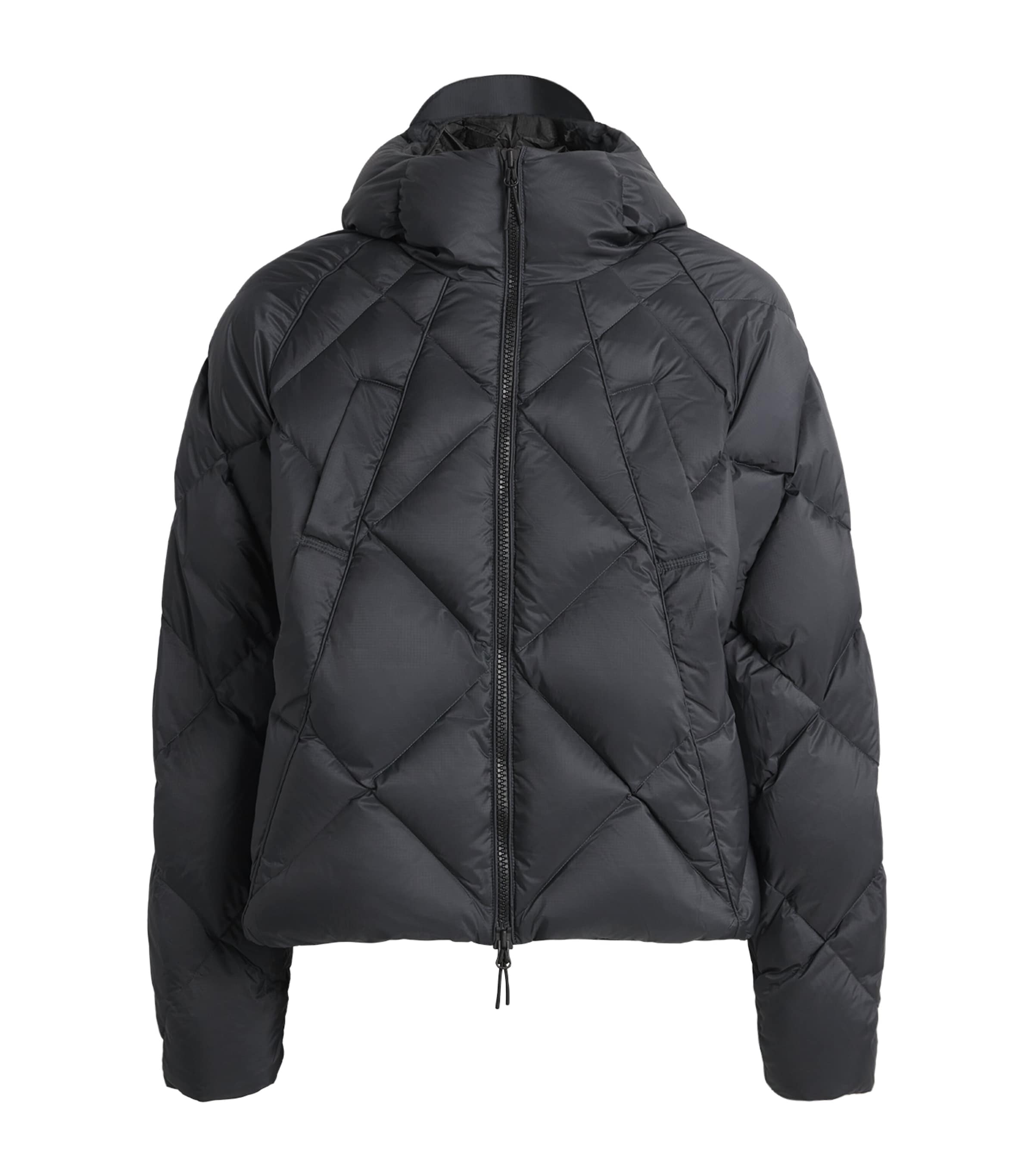 Down Diamond-Quilted Puffer Jacket