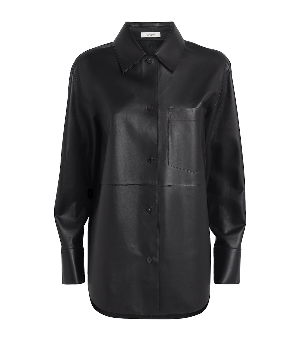 Penna Leather Overshirt