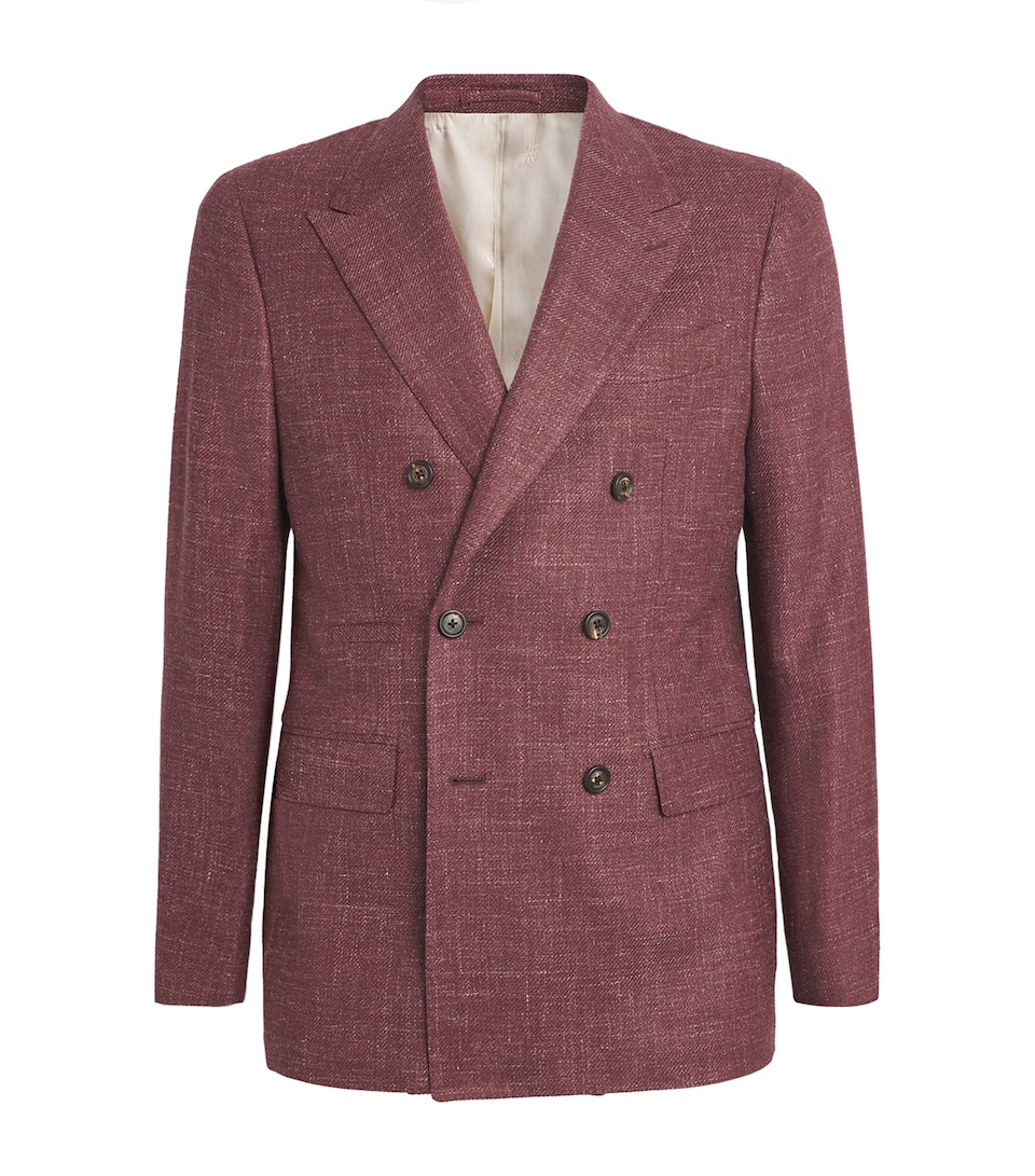 Wool-Silk-Linen Blazer