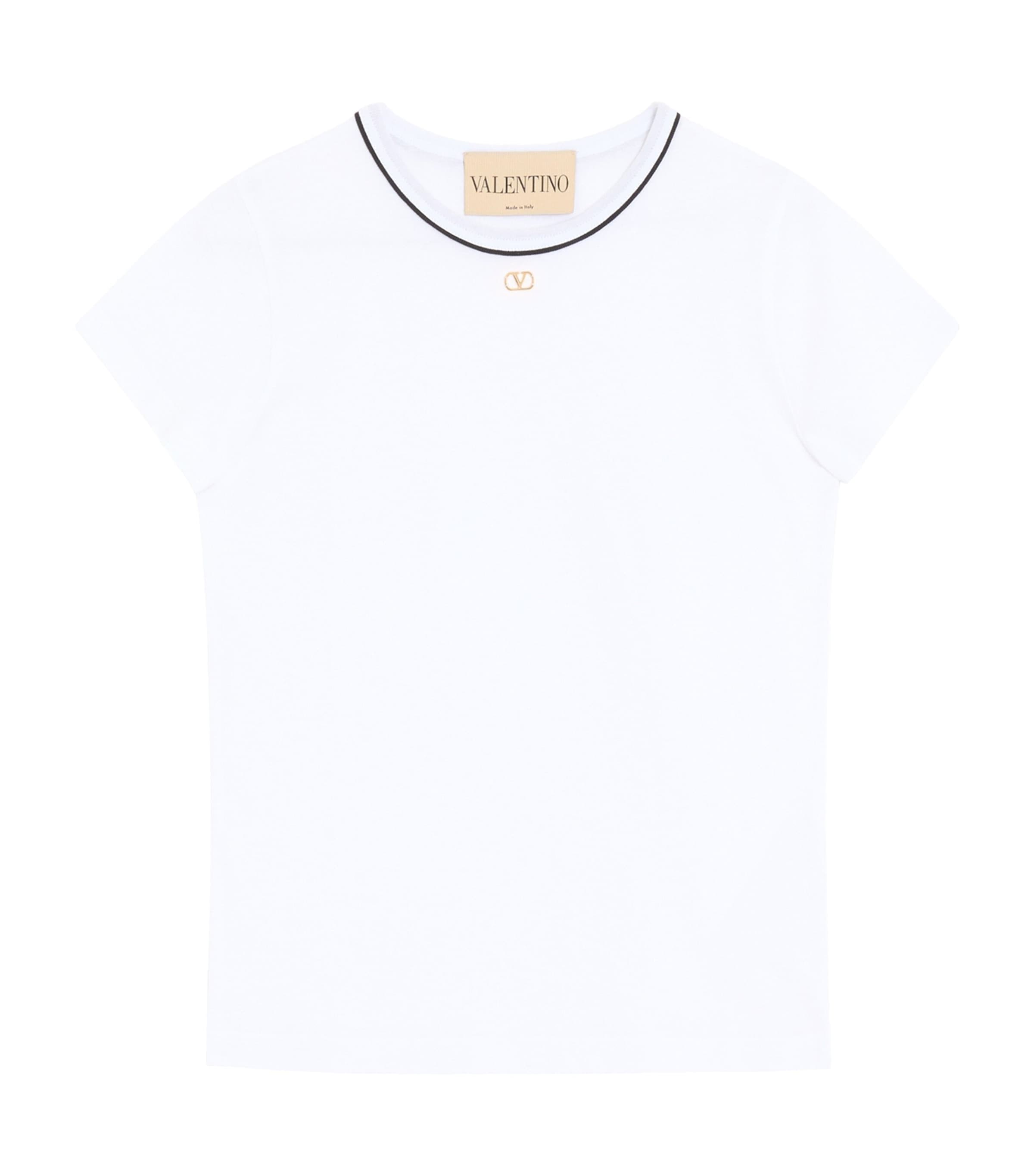 Valentino Womens Cotton VLogo T-Shirt