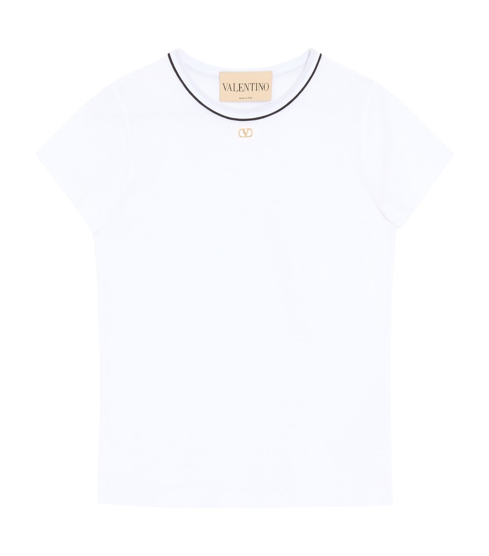 Valentino Womens Cotton VLogo T-Shirt