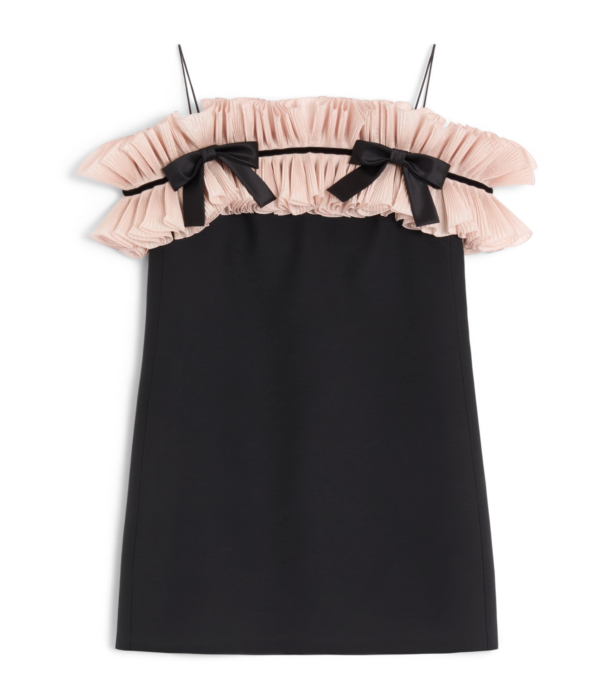 Silk Crepe Mini Dress