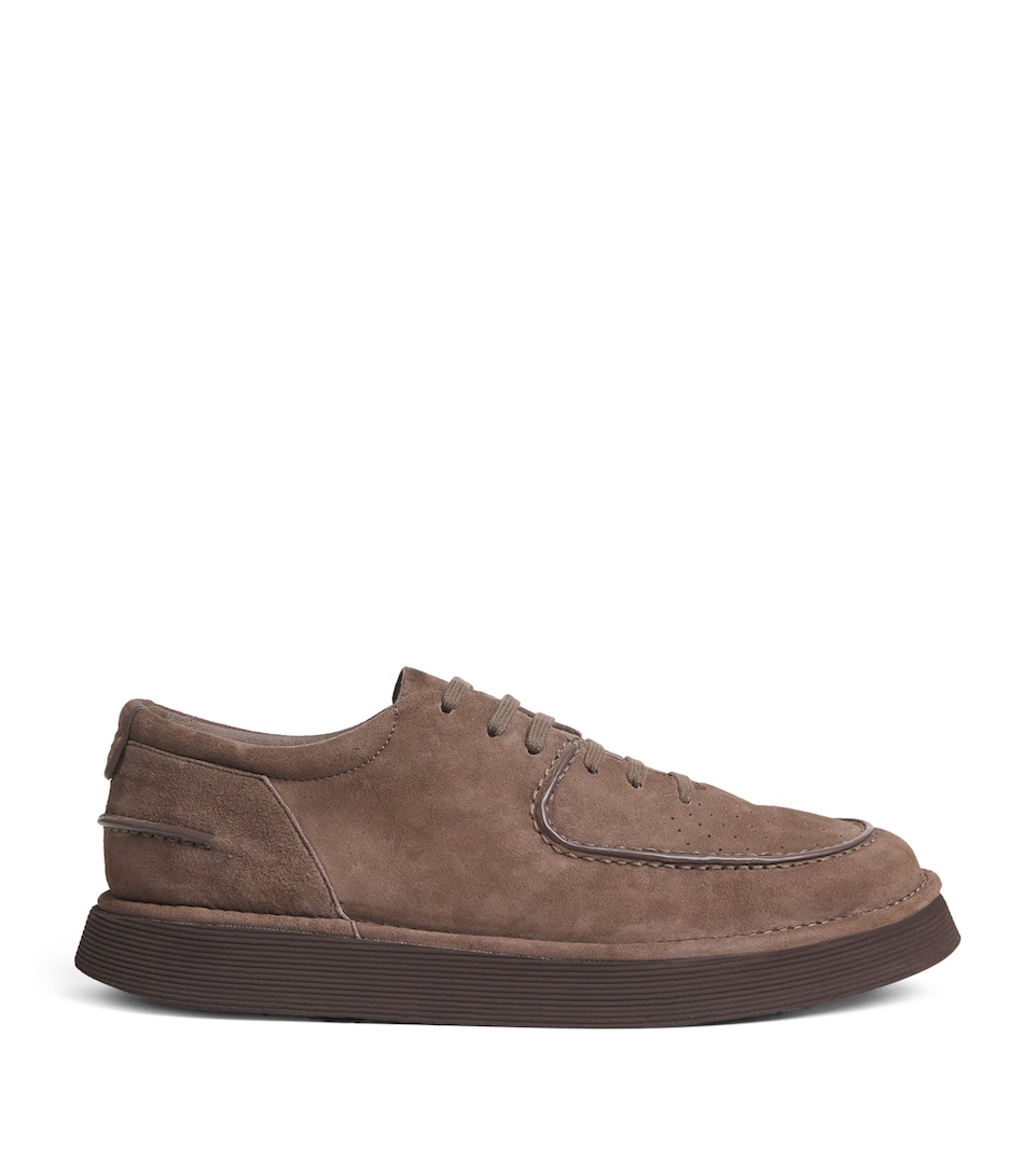 Suede Oxford Shoes