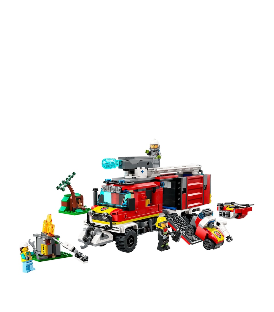 City Fire Command Unit Truck Toy 60374