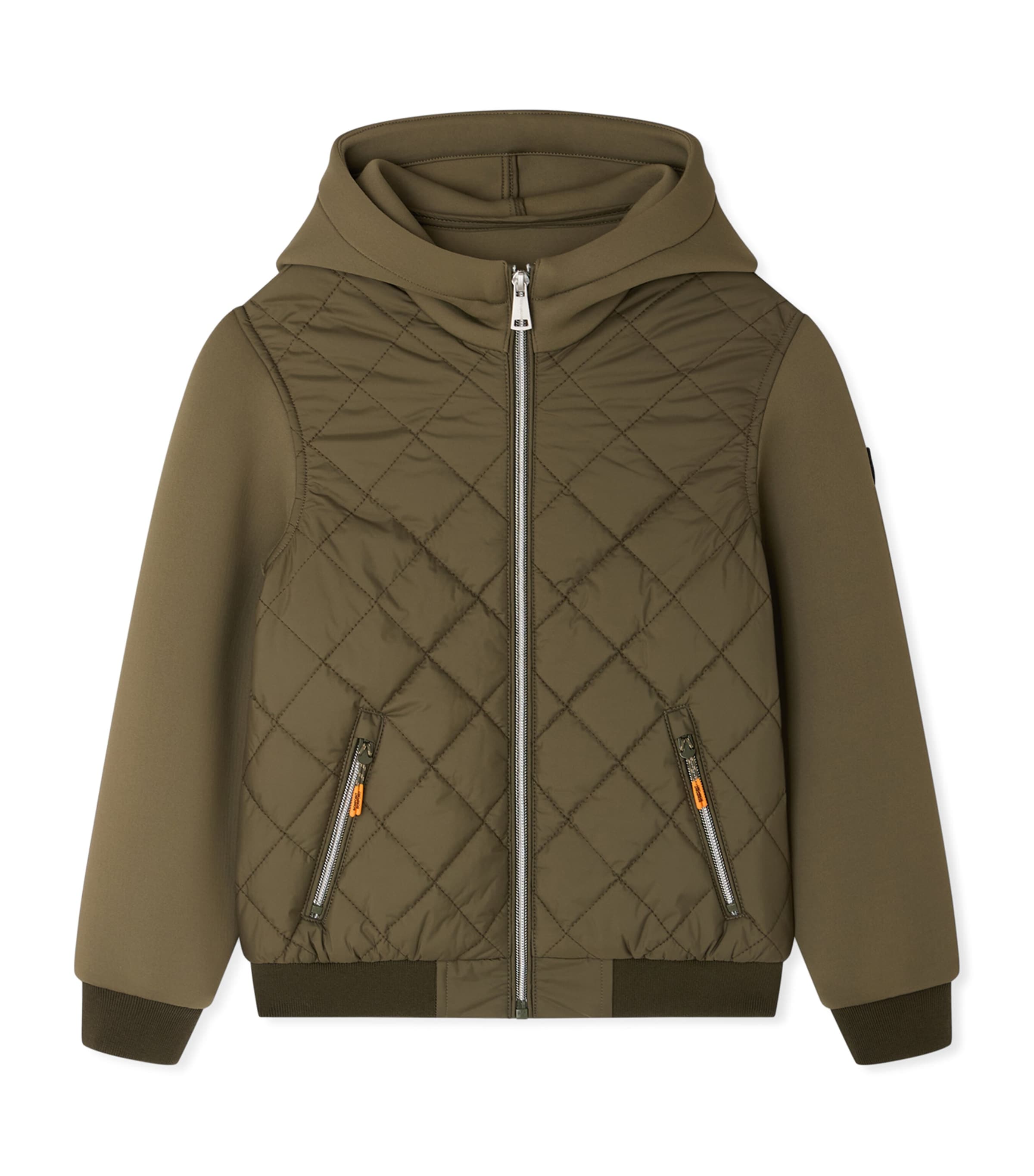 Bonpoint Quilted Zip-Up Jacket (4-8 Years) Vert De Gris