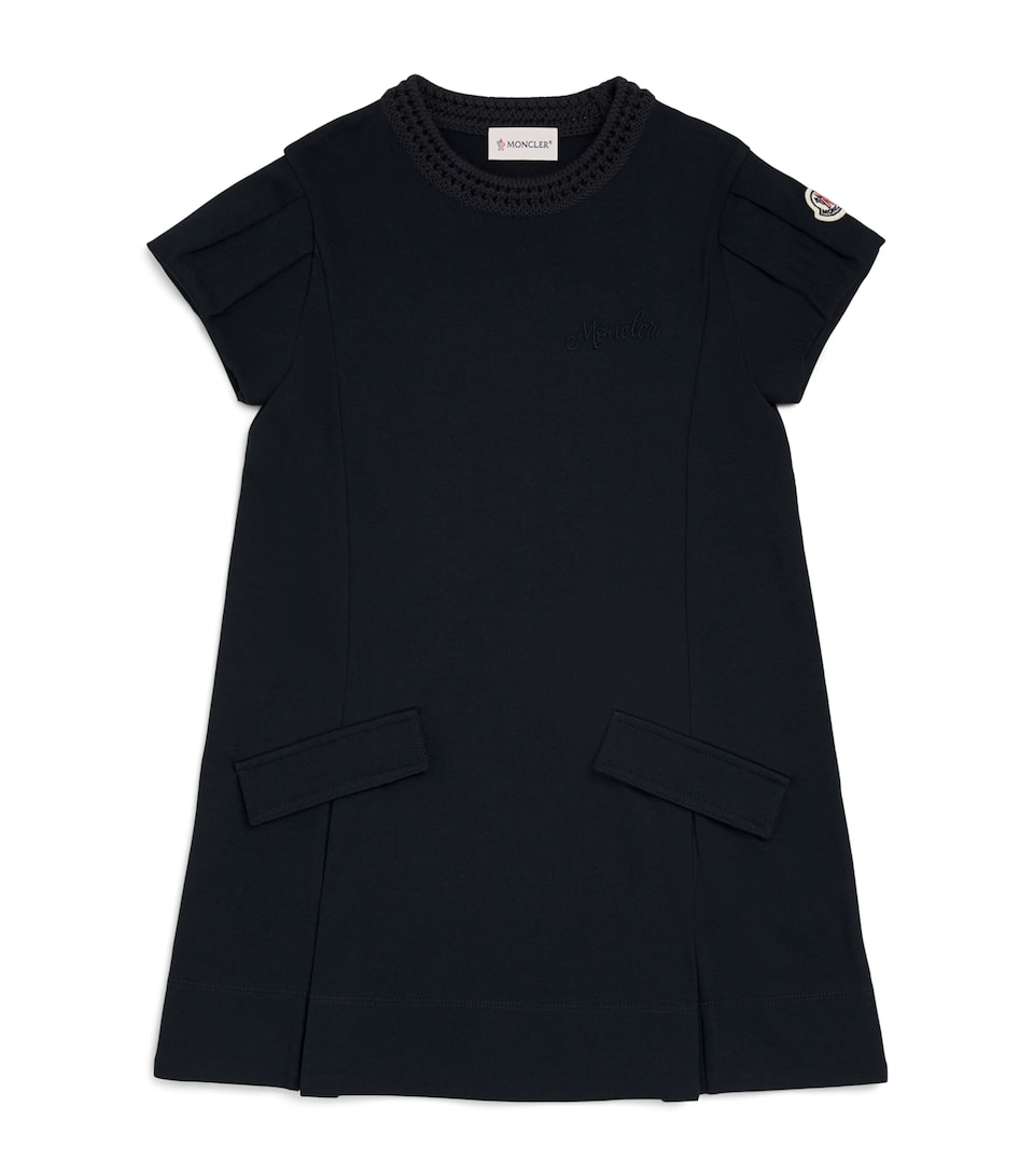 Cotton Crochet-Trim Dress (8-10 Years)