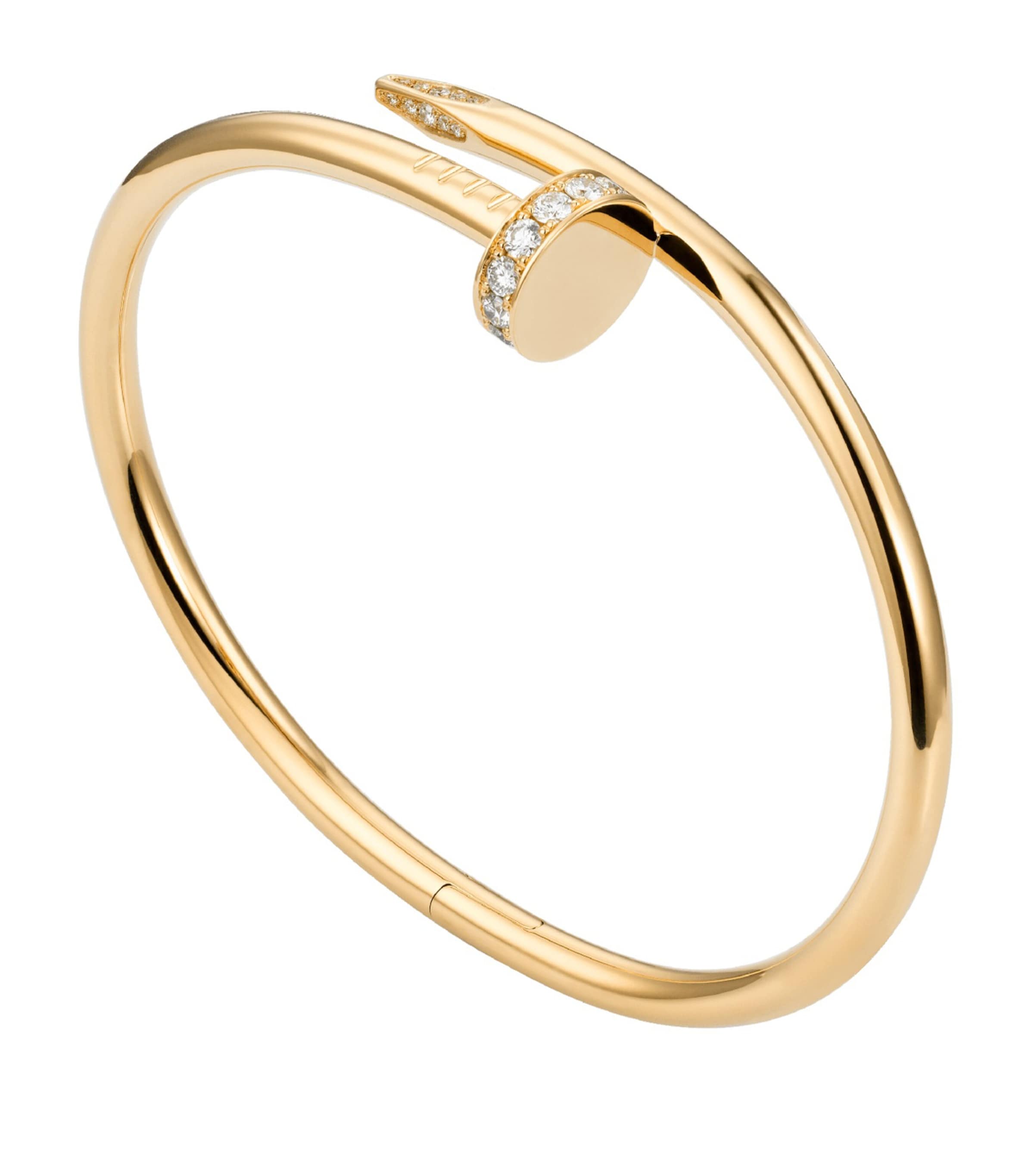 Cartier Yellow Gold and Diamond Juste un Clou Bracelet Yellow Gold