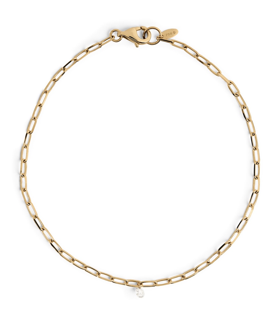 Yellow Gold and Diamond Danaé Bracelet