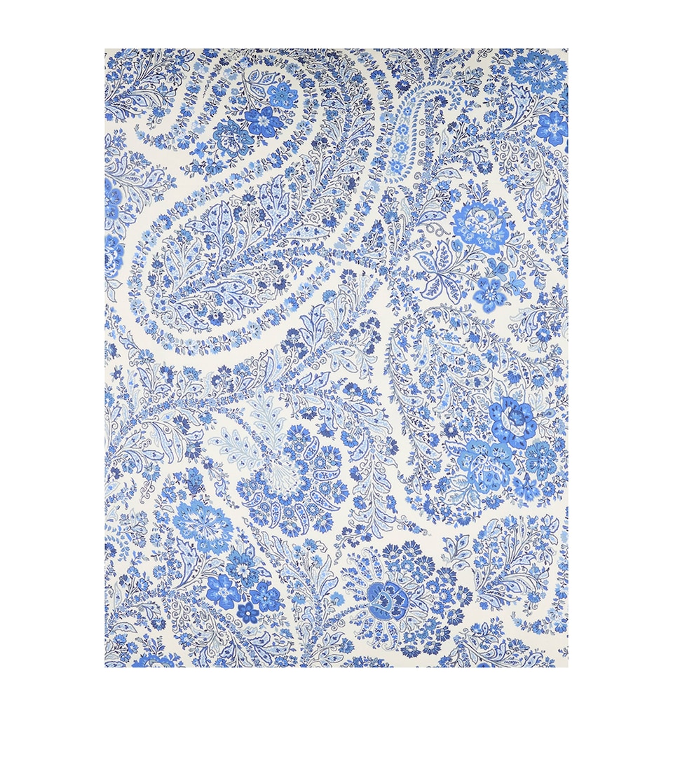 Etro Amalia Pillowcase (50cm x 70cm) Print On Blue Base