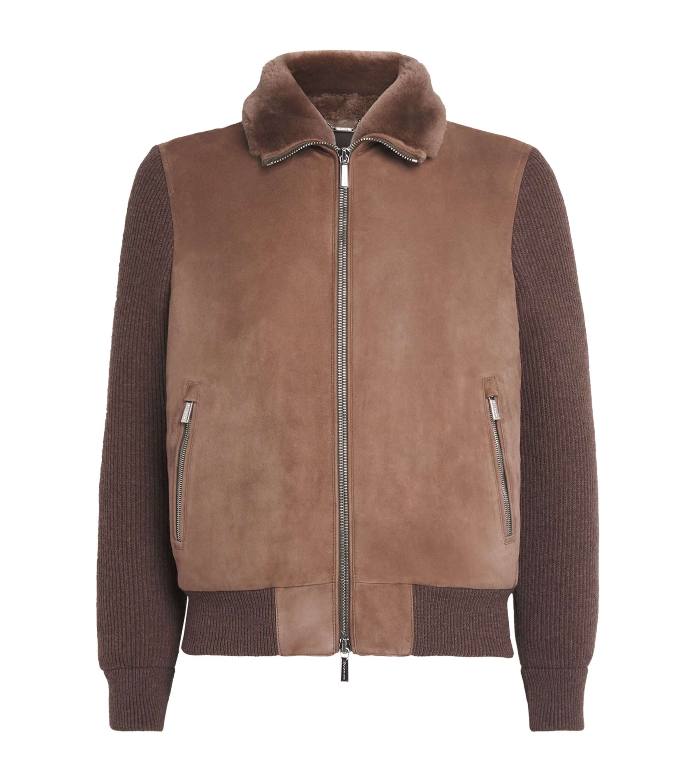 Shearling-Down Campiglio Bomber Jacket