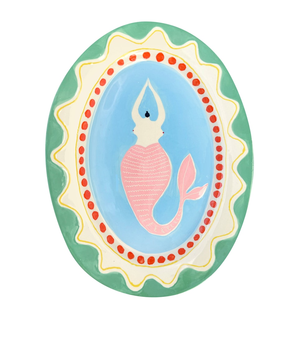 Mermaid Platter Plate (37cm)