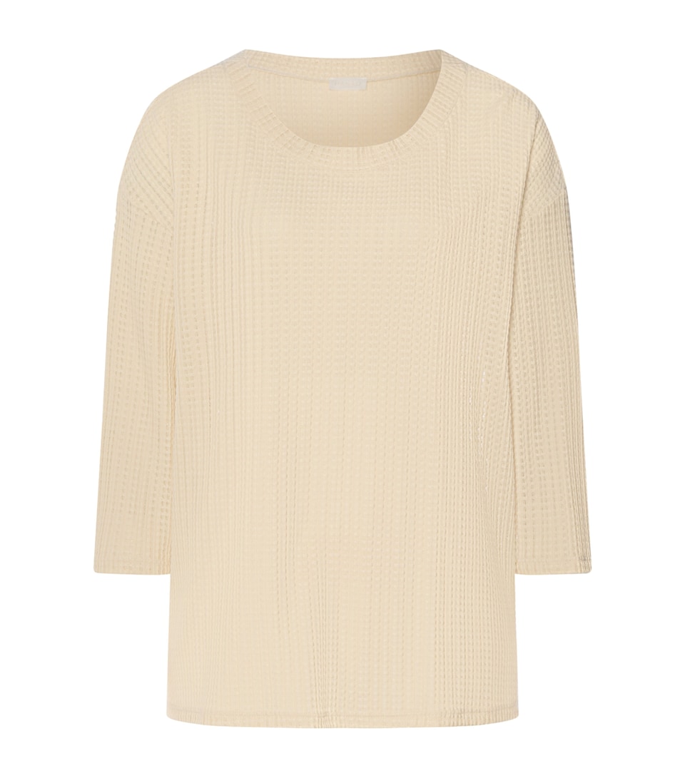 Hanro Womens Summer Knits Top Oyster Gray