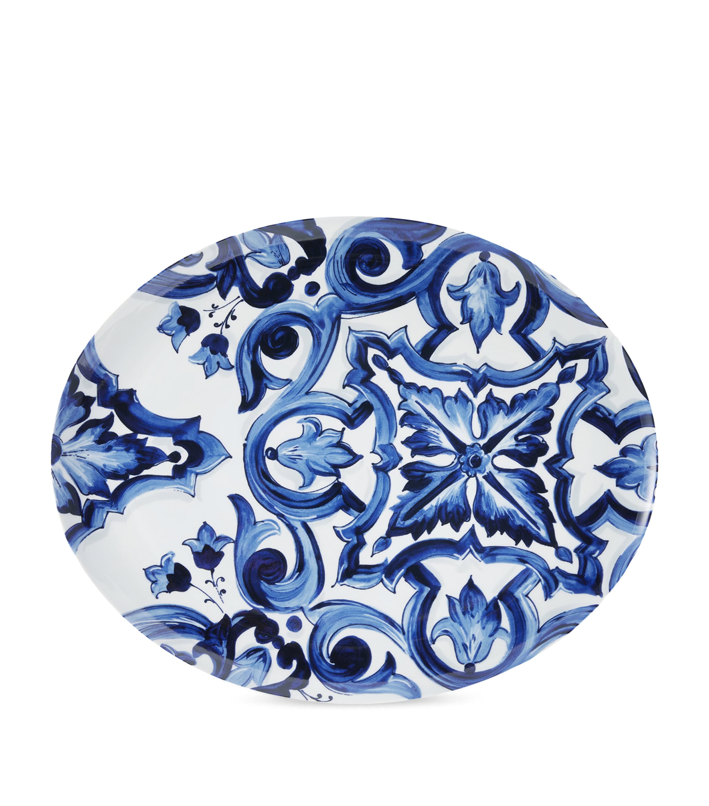 Dolce&Gabbana Casa Blu Mediterraneo Serving Plate (44.5cm) Fiore Blu Medi