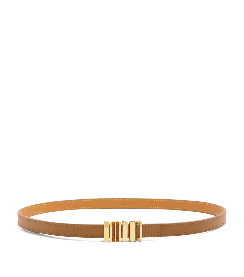 Leather Graphic Belt