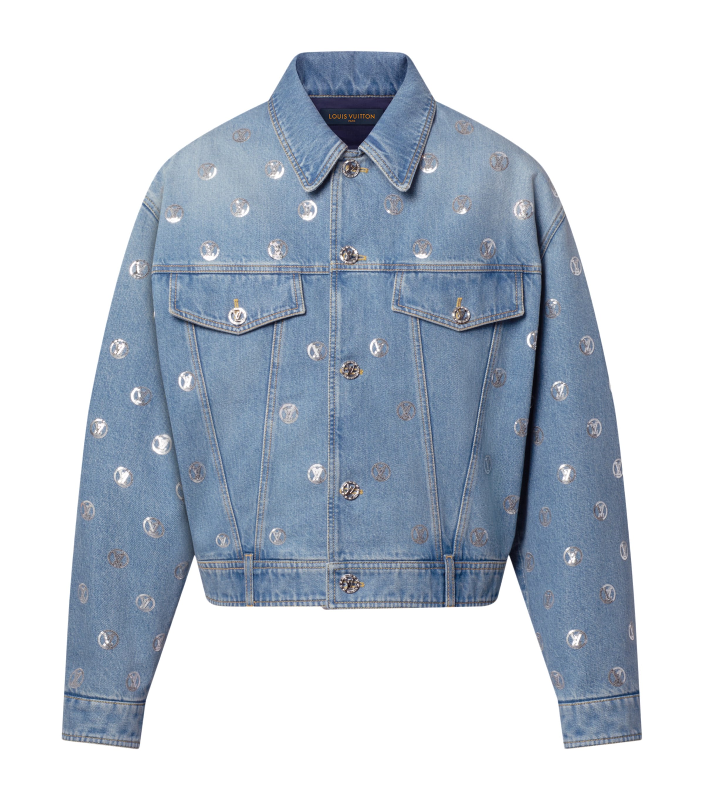 Sequin Signature Denim Jacket
