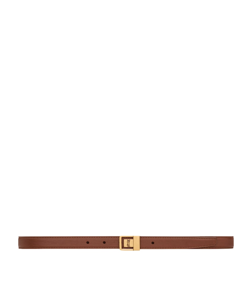 Leather Fine Ceinture Boucle Belt