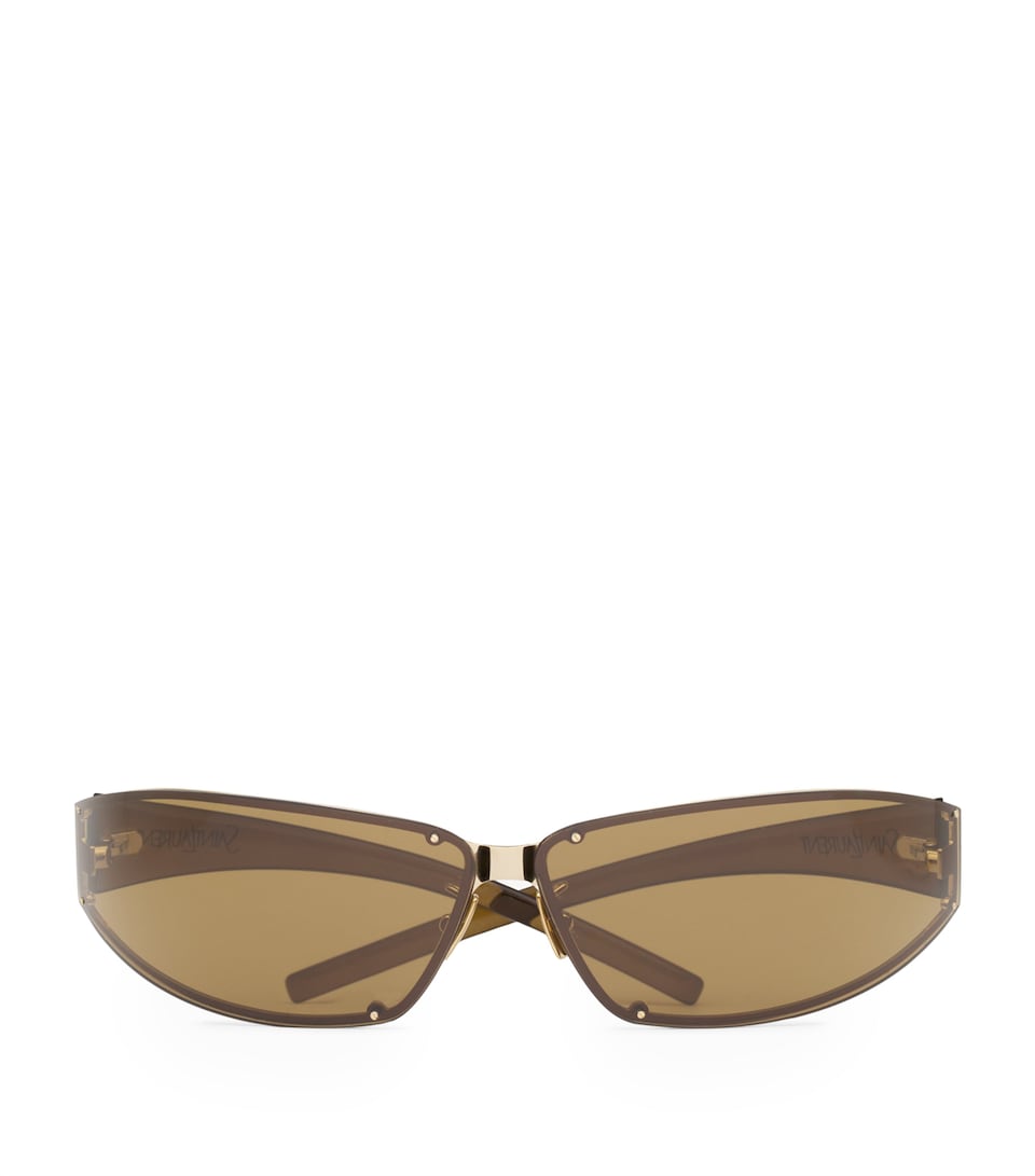 Saint Laurent SL 963 Wraparound Sunglasses