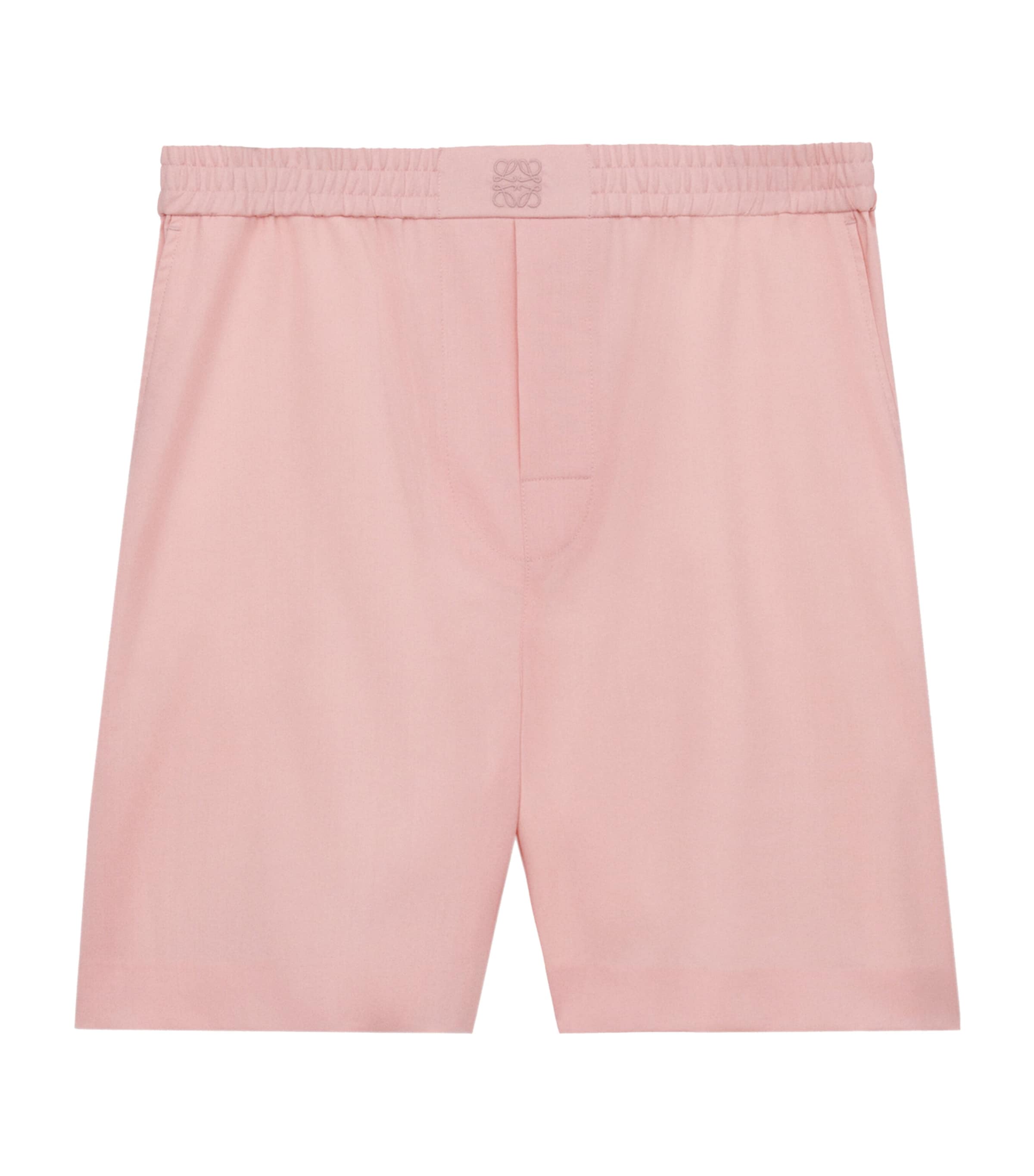 Wool-Blend Elasticated Shorts