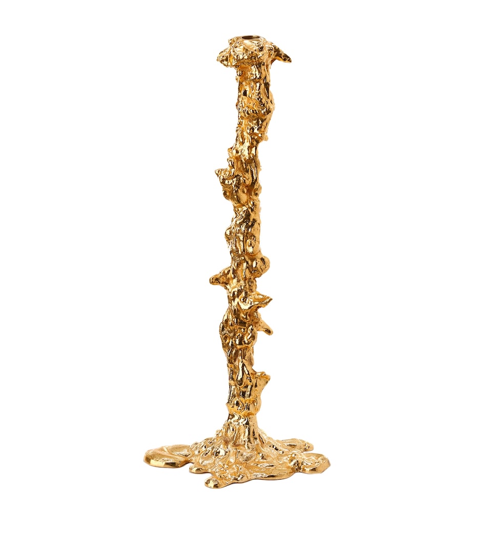 XXL Gold Drop Candle Holder