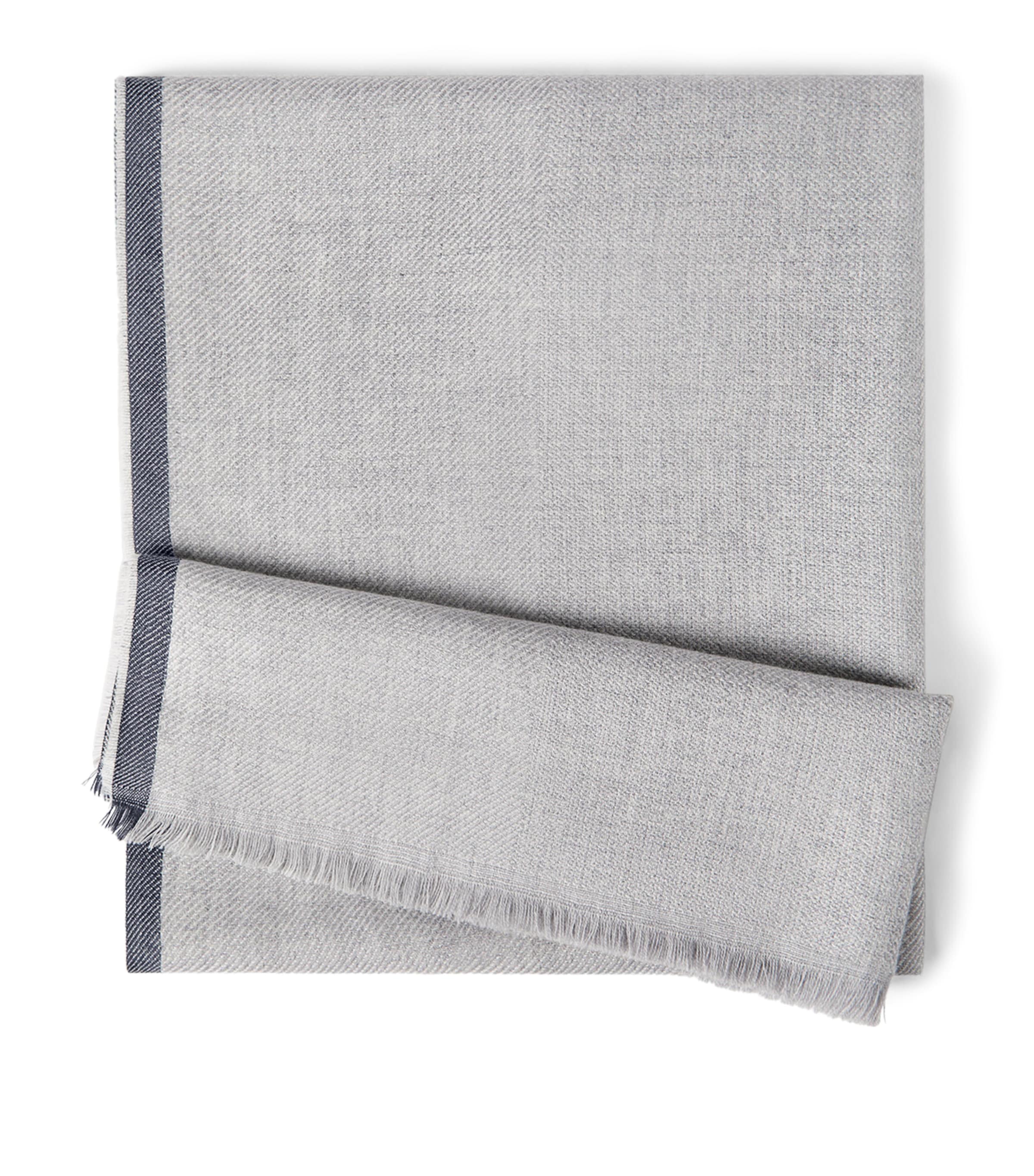 Brunello Cucinelli Wool-Cashmere Scarf