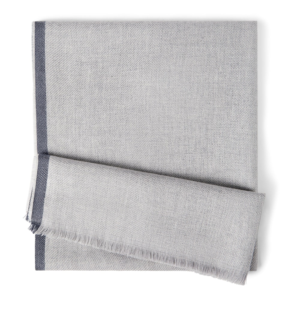 Brunello Cucinelli Wool-Cashmere Scarf