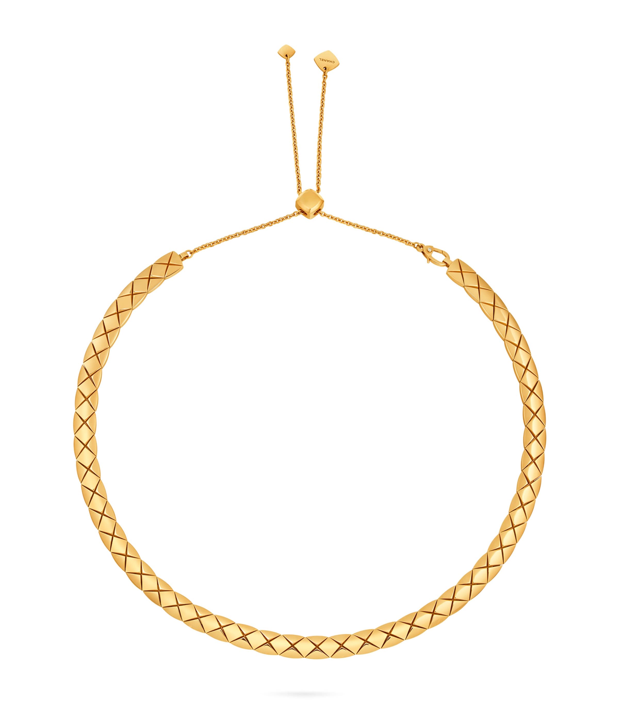 Yellow Gold Coco Crush Necklace