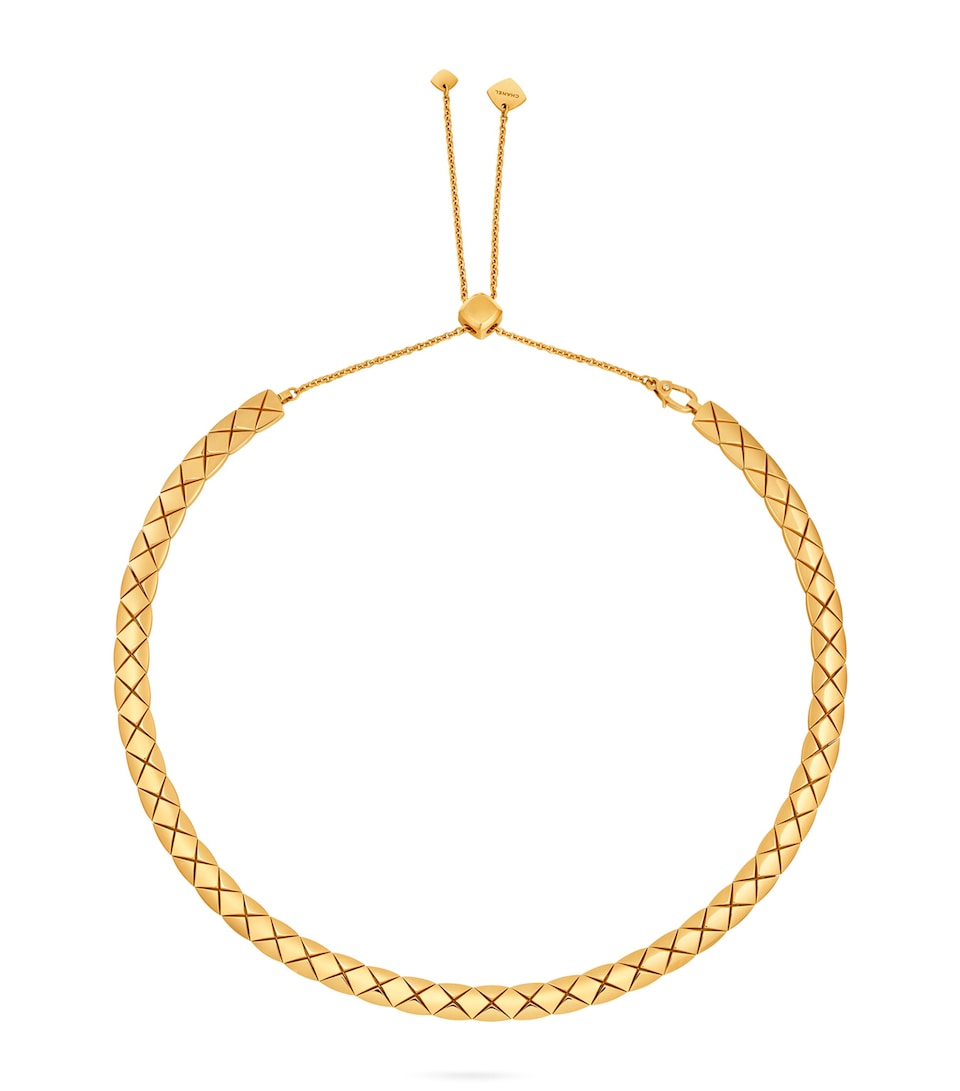 Yellow Gold Coco Crush Necklace