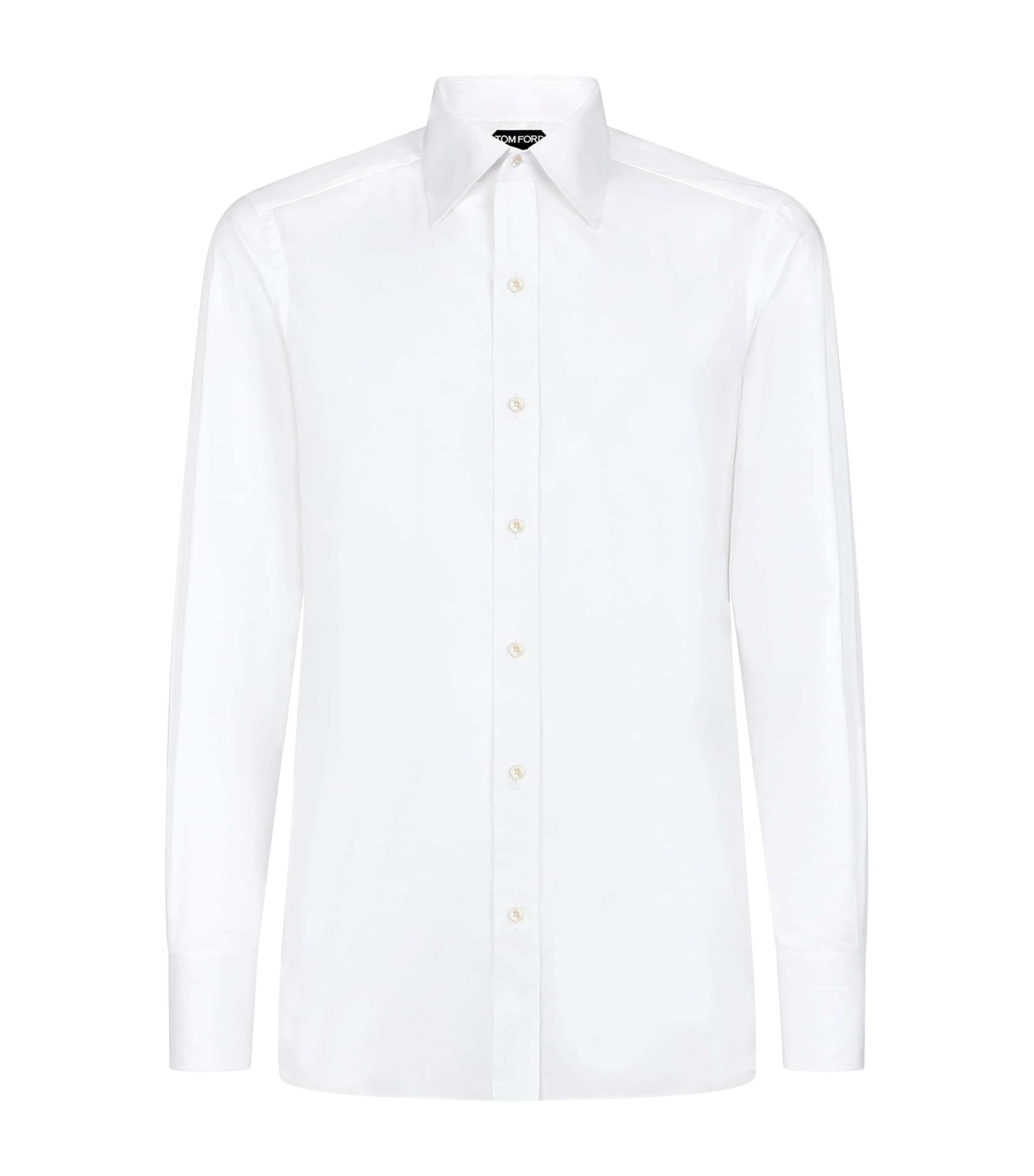 TOM FORD Mens Cotton Poplin Shirt