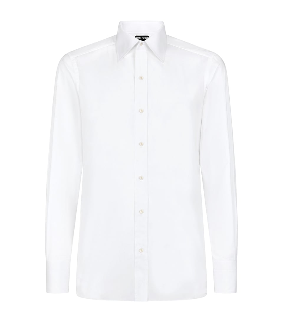 TOM FORD Mens Cotton Poplin Shirt