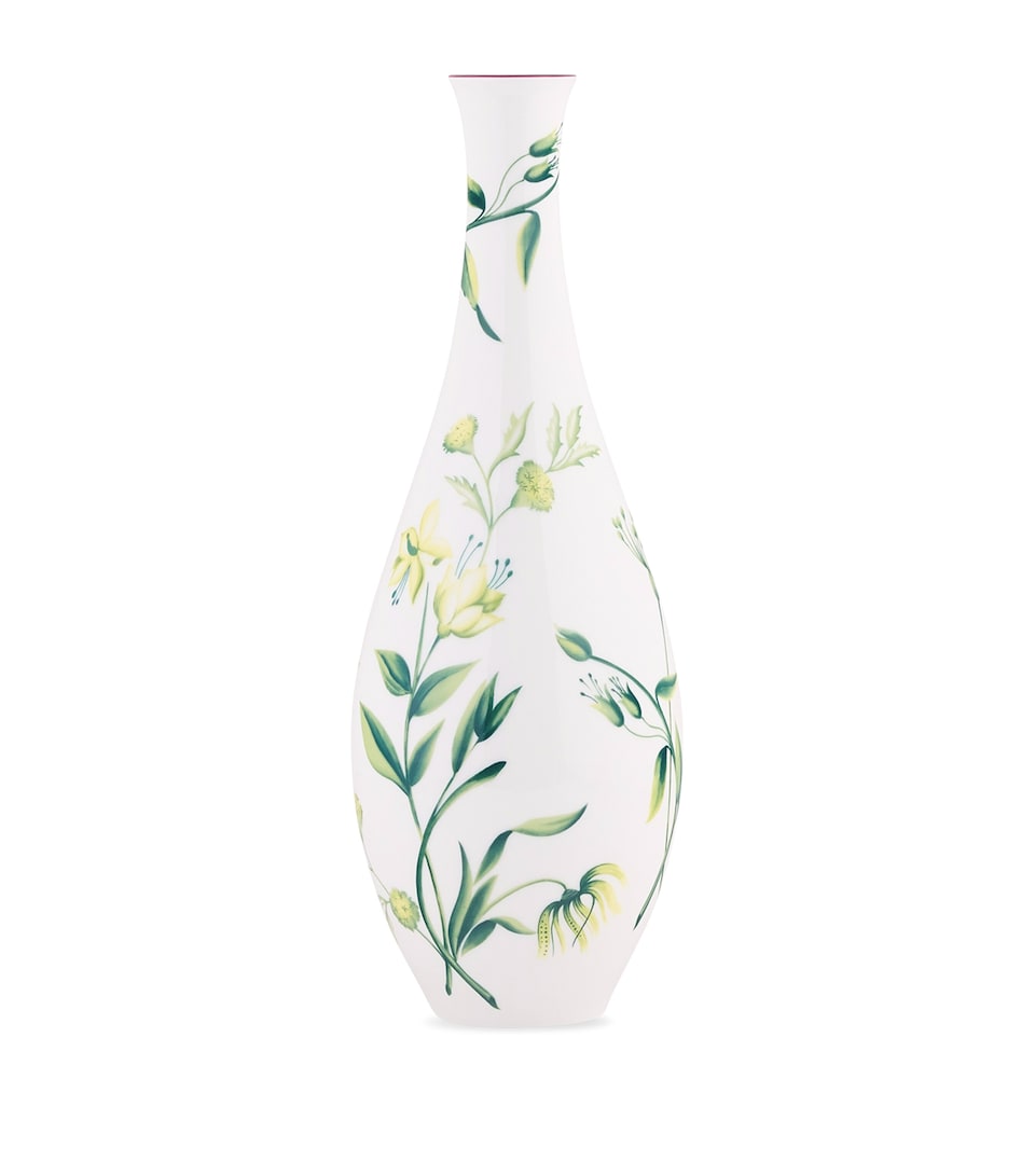 GINORI 1735 Porcelain Florenza Acanto Bud Vase (30cm)