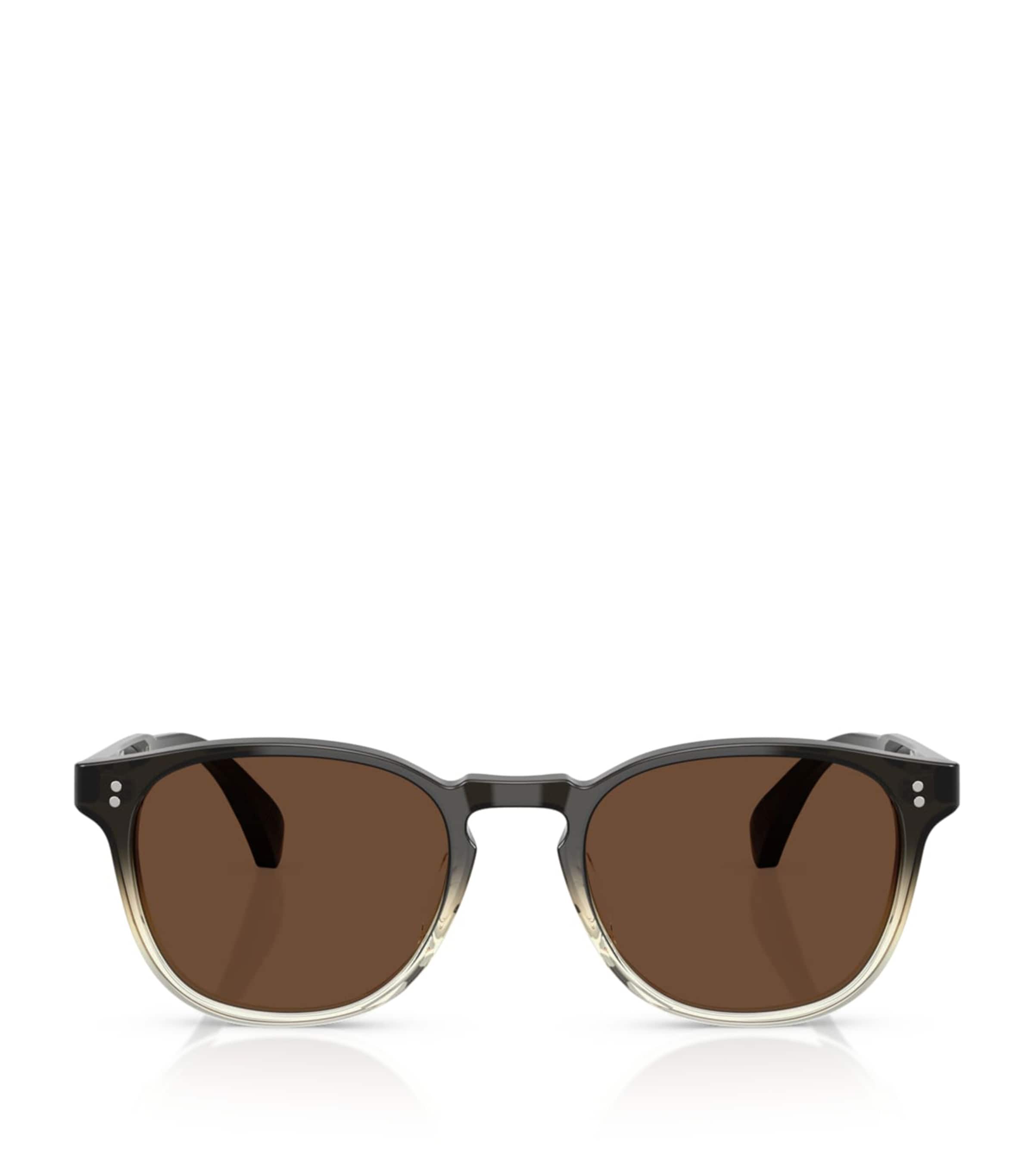 Oliver Peoples Finley Esq. Round Sunglasses Black