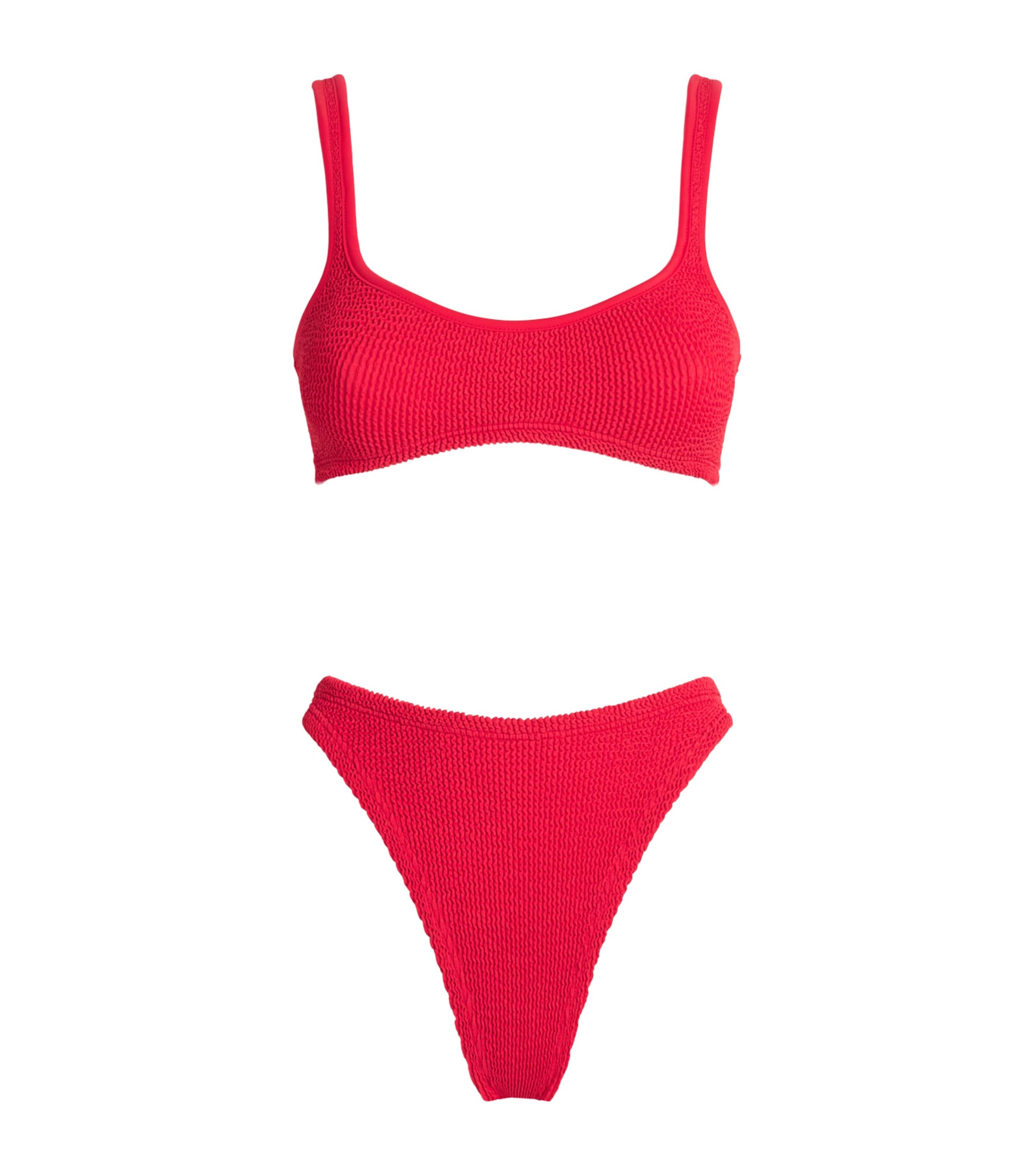 Hunza G Womens Sonya Bikini Red