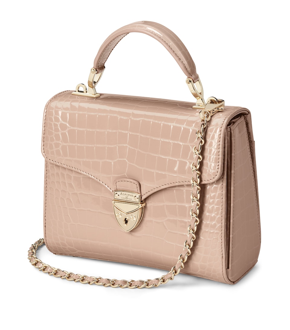 Aspinal Of London Midi Mayfair Top-Handle Bag Neutral